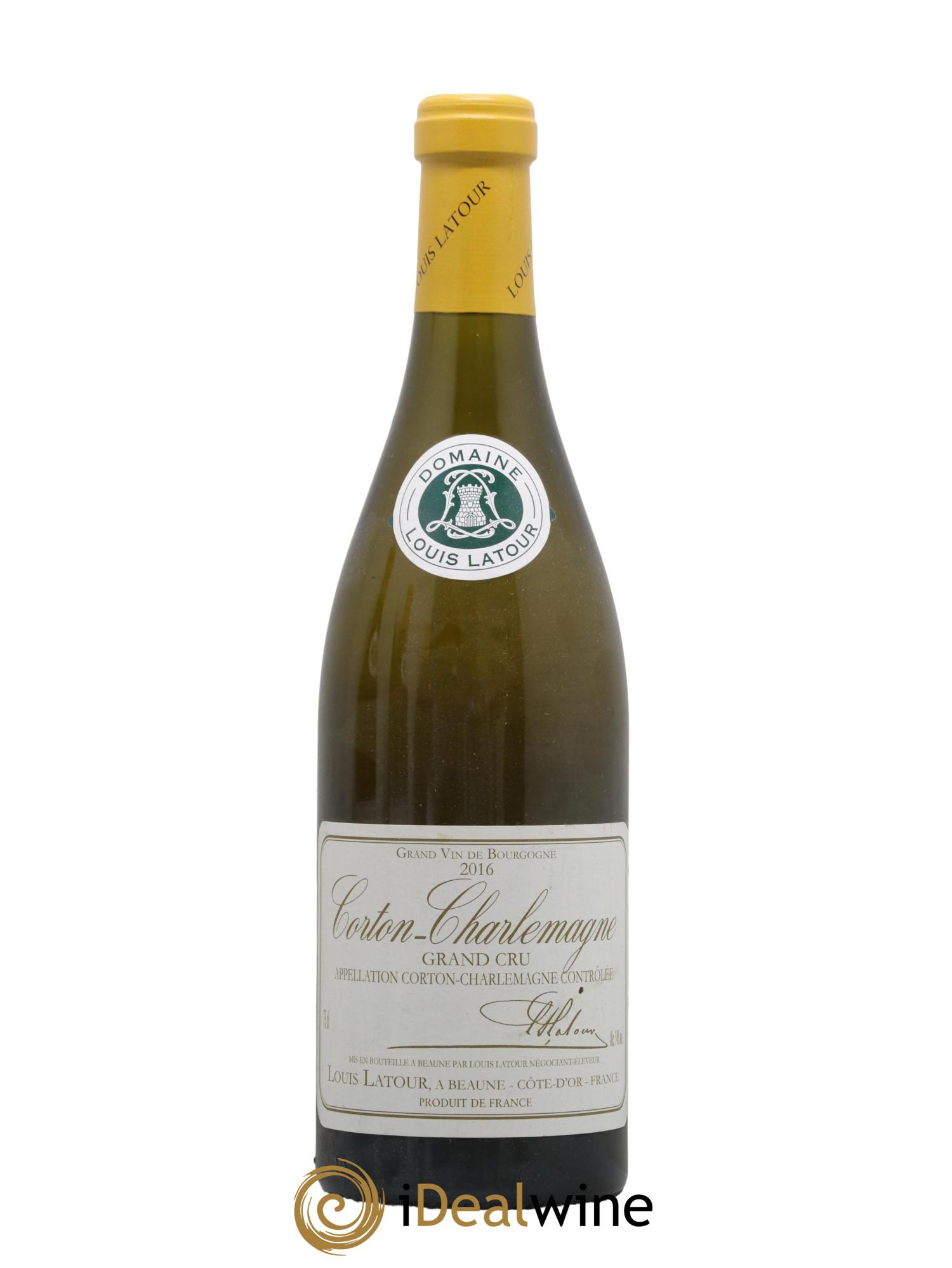 Corton-Charlemagne Grand Cru Louis Latour 2016 - Lot de 1 bouteille - 0