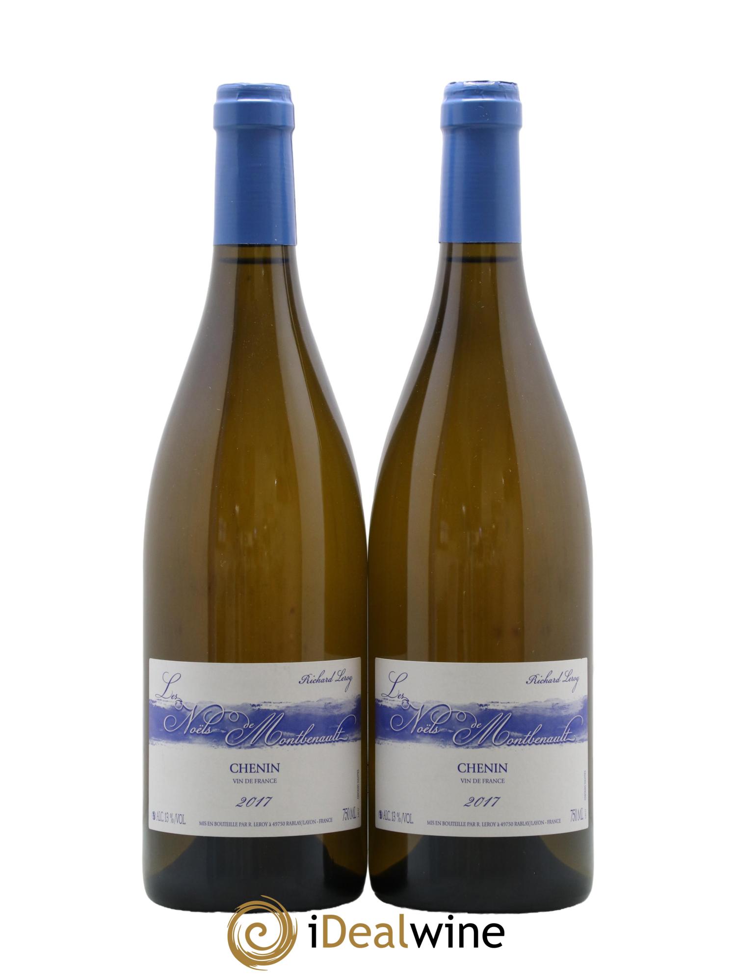 Vin de France Les Noëls de Montbenault Richard Leroy 2017 - Lot de 2 bouteilles - 0