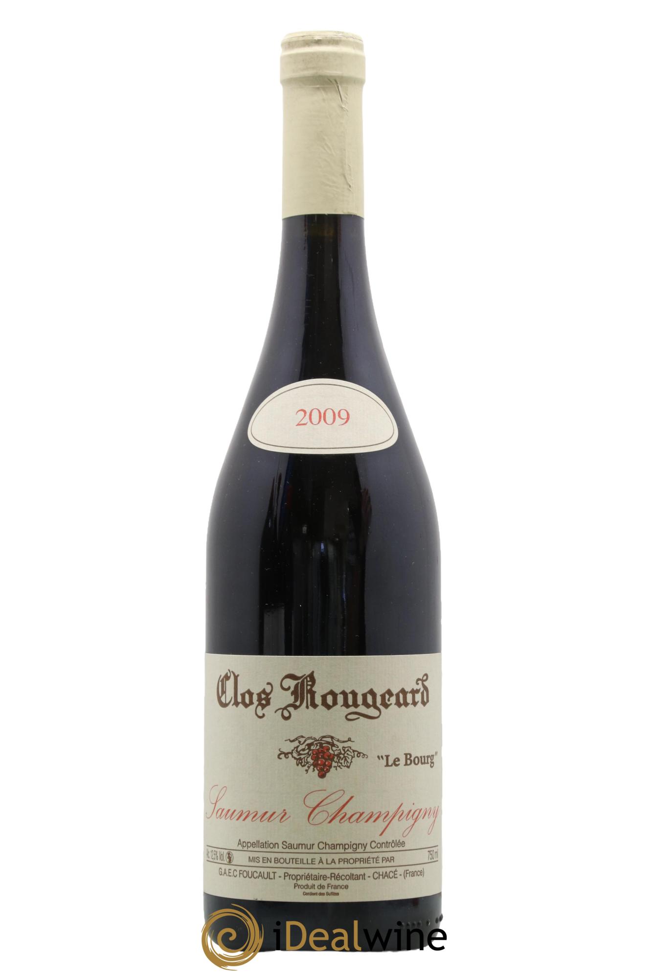 Saumur-Champigny Le Bourg Clos Rougeard 2009 - Lot de 1 bouteille - 0