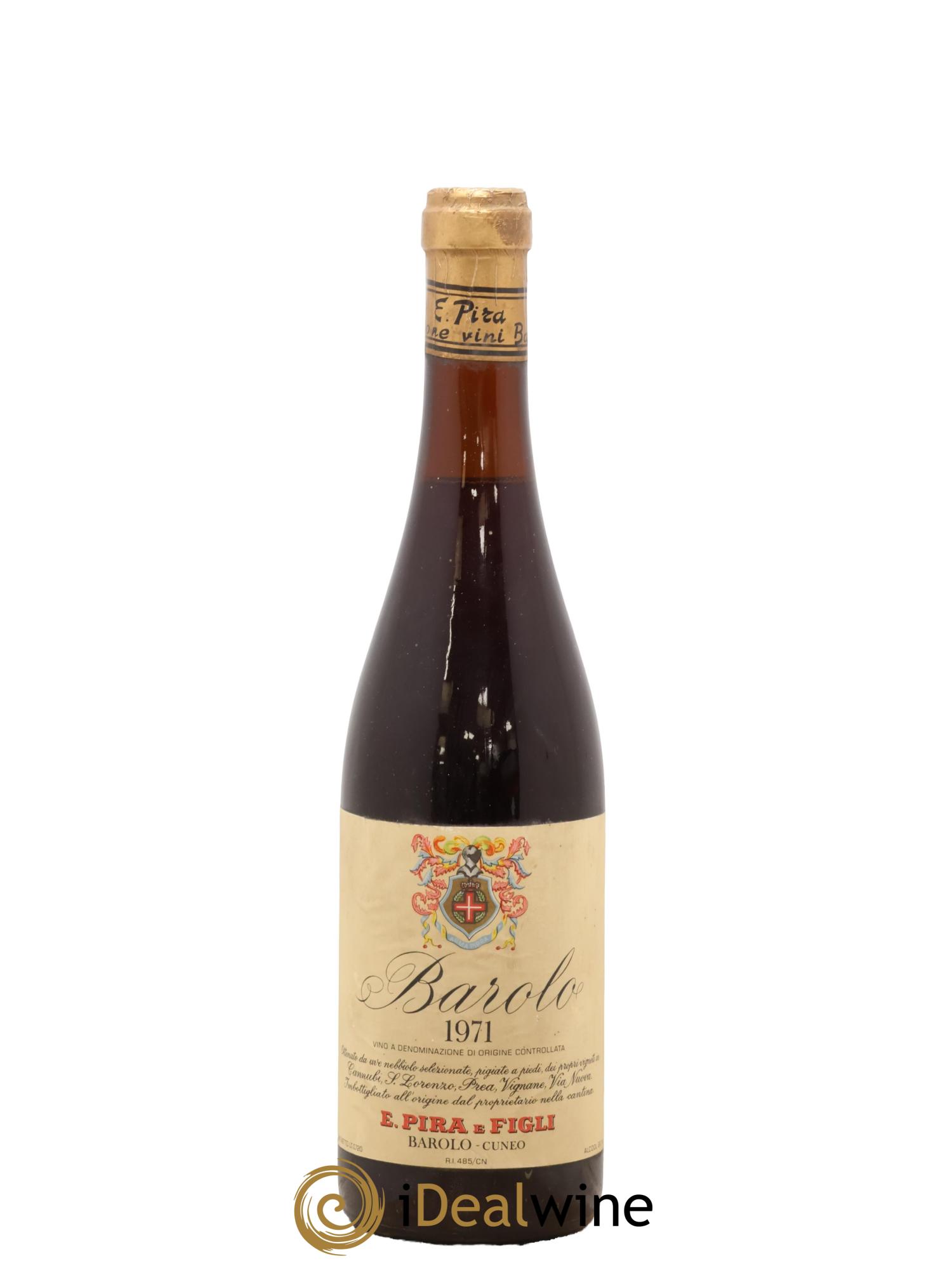 Barolo Pira & Figli 1971 - Lot de 1 bouteille - 0