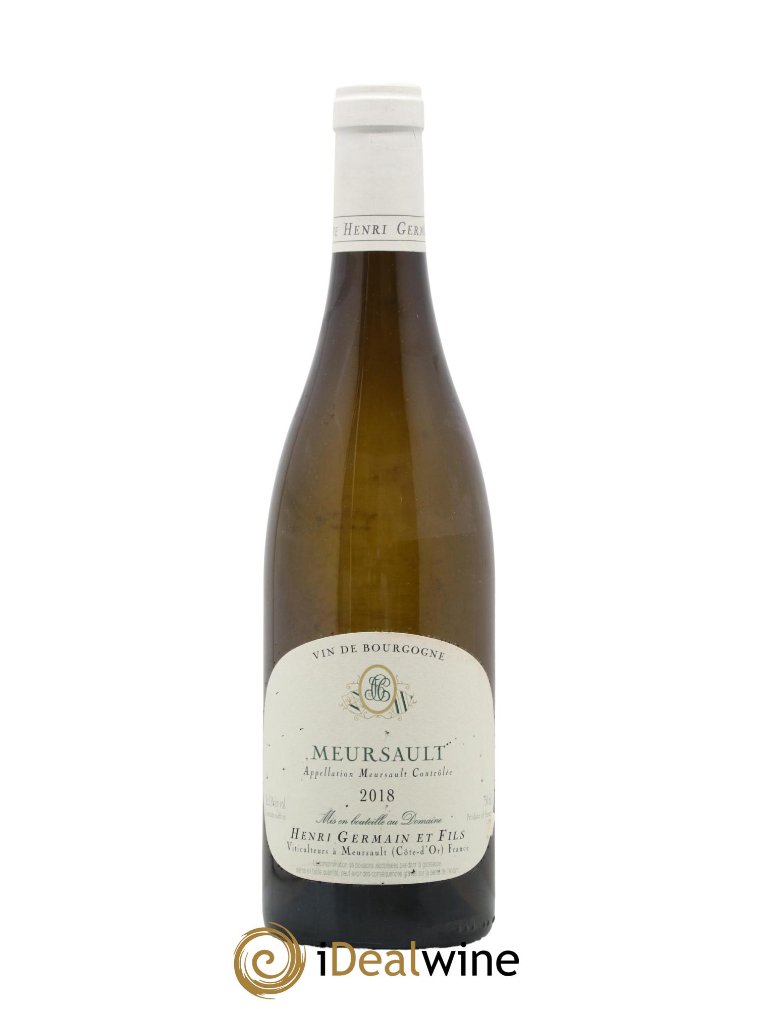 Meursault Henri Germain 2018 - Lot de 1 bouteille - 0