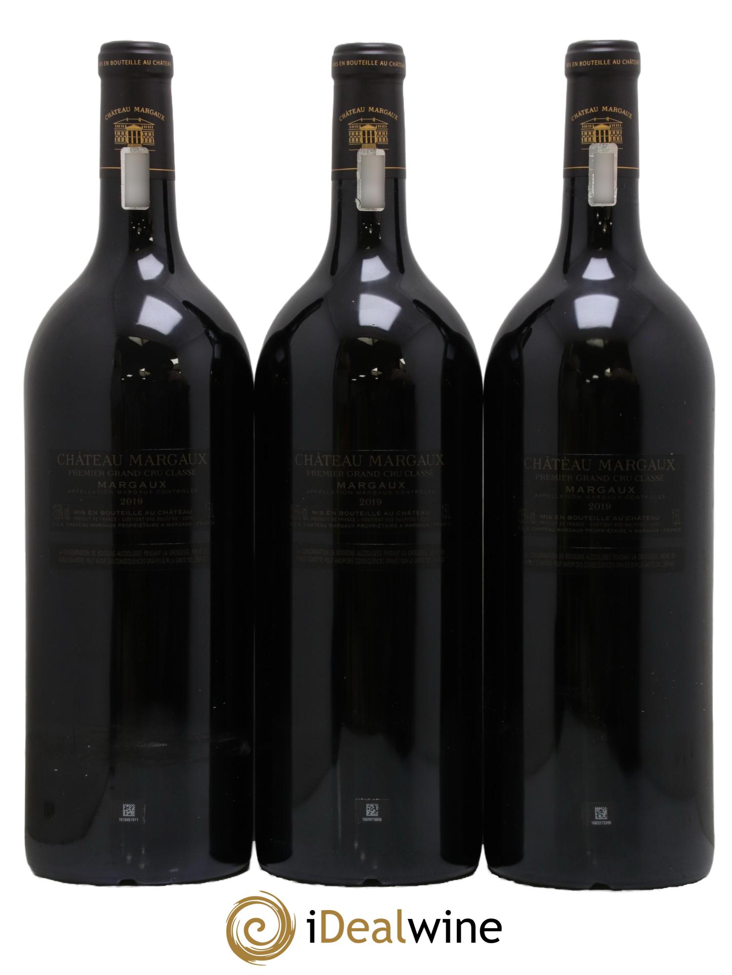 Château Margaux 1er Grand Cru Classé 2019 - Lot de 3 magnums - 1