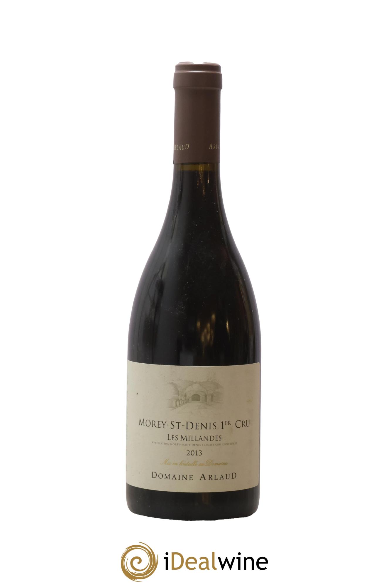 Morey Saint-Denis 1er Cru Les Millandes Arlaud 2013 - Posten von 1 Flasche - 0