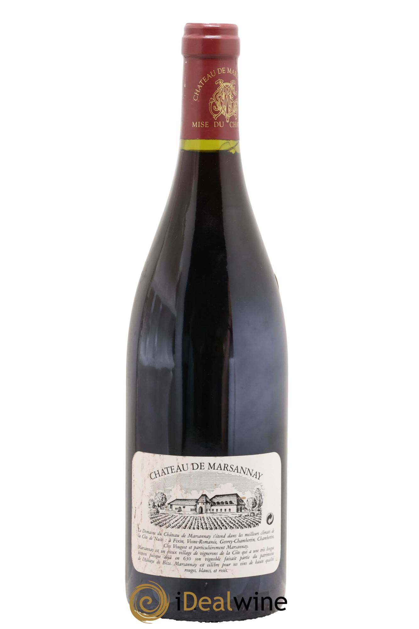 Chambertin Grand Cru Château de Marsannay 2002 - Lot de 1 bouteille - 1