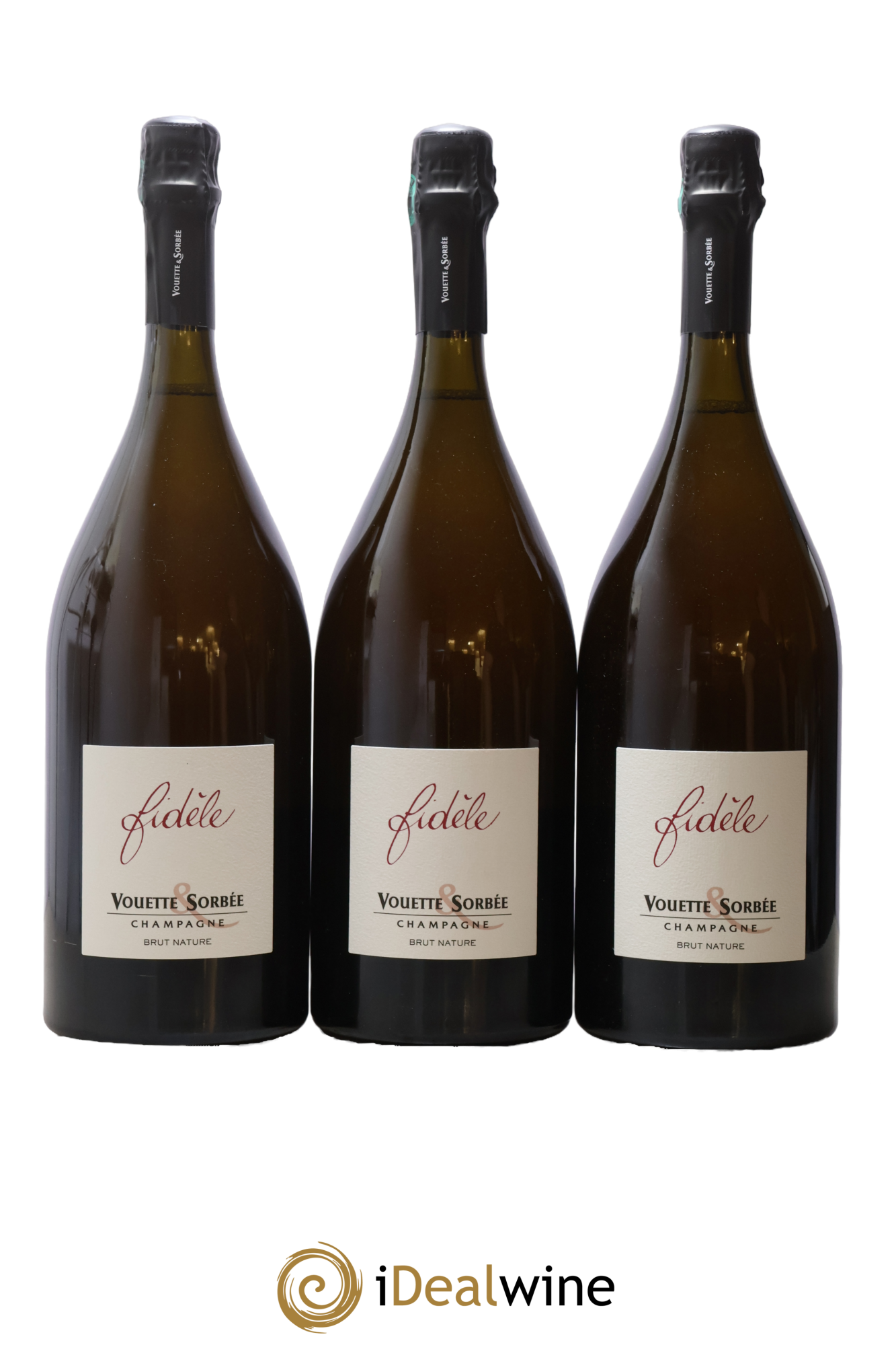 Fidèle Blanc de Noirs Vouette et Sorbée 2022 - Posten von 3 Magnum - 0