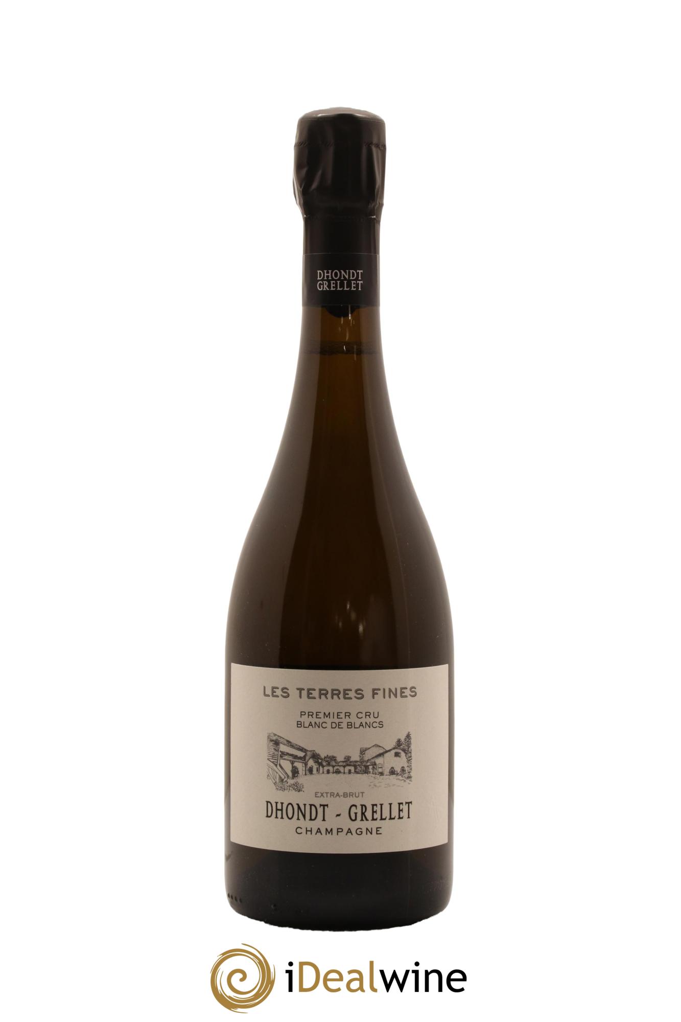 Les Terres Fines Blanc de Blancs Extra-Brut Dhondt Grellet - Lot de 1 bouteille - 0