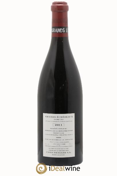 Grands-Echezeaux Grand Cru Domaine de la Romanée-Conti 2011 - Lot de 1 bouteille - 1