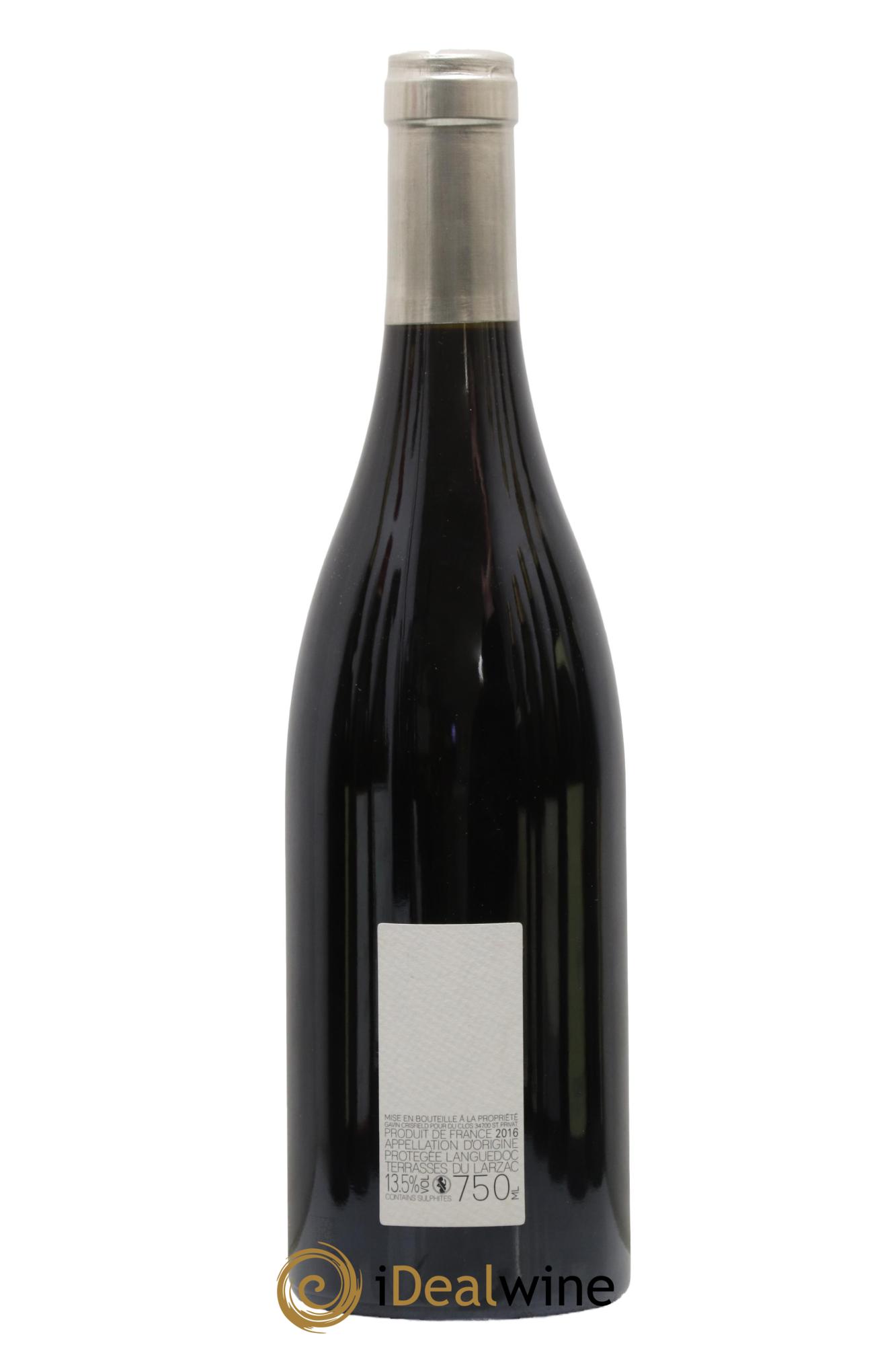 Terrasses du Larzac Gavin Crisfield La Traversée 2016 - Lot of 1 bottle - 1
