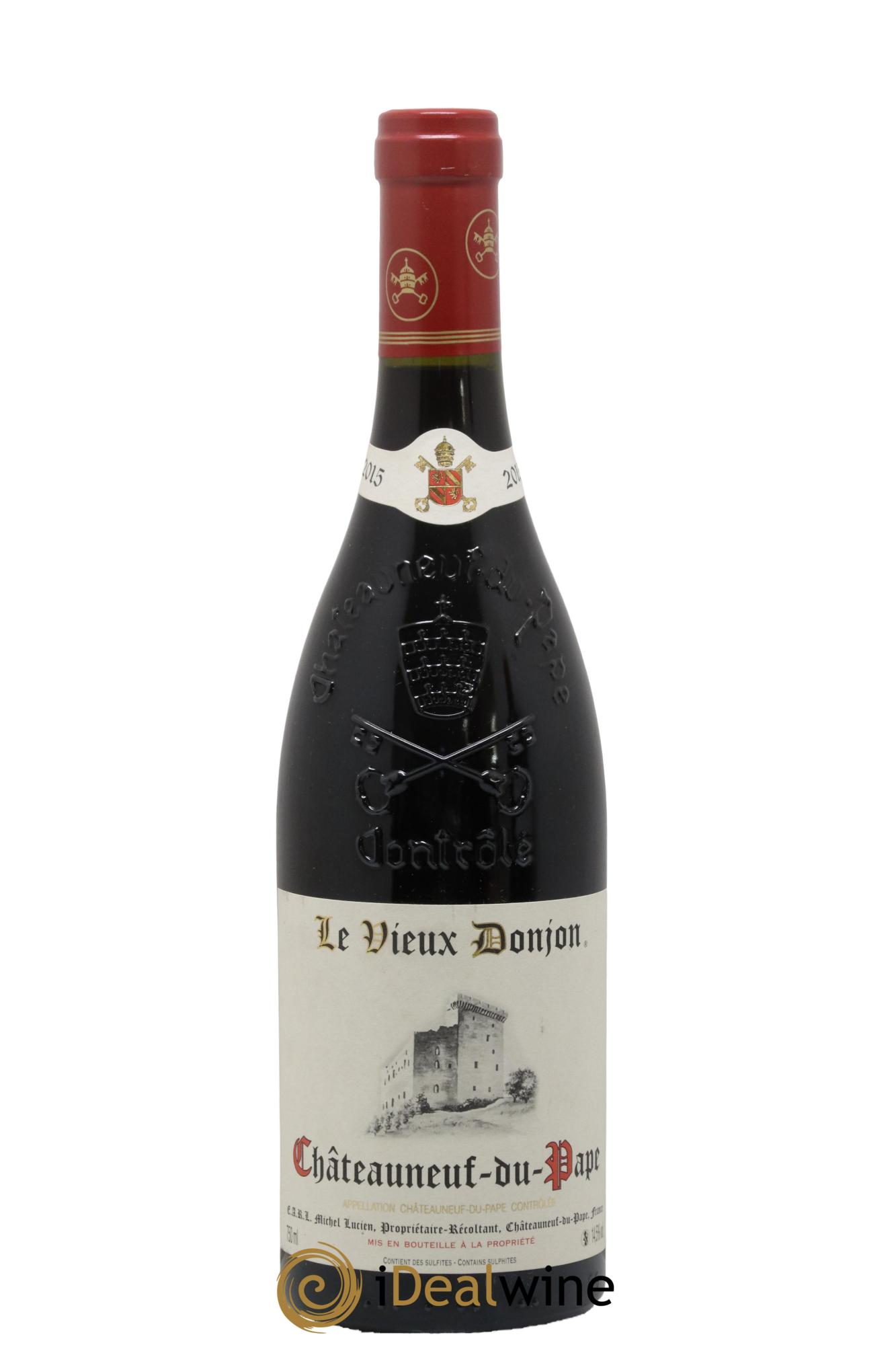 Châteauneuf-du-Pape Le Vieux Donjon Michel Lucien 2015 - Lot de 1 bouteille - 0