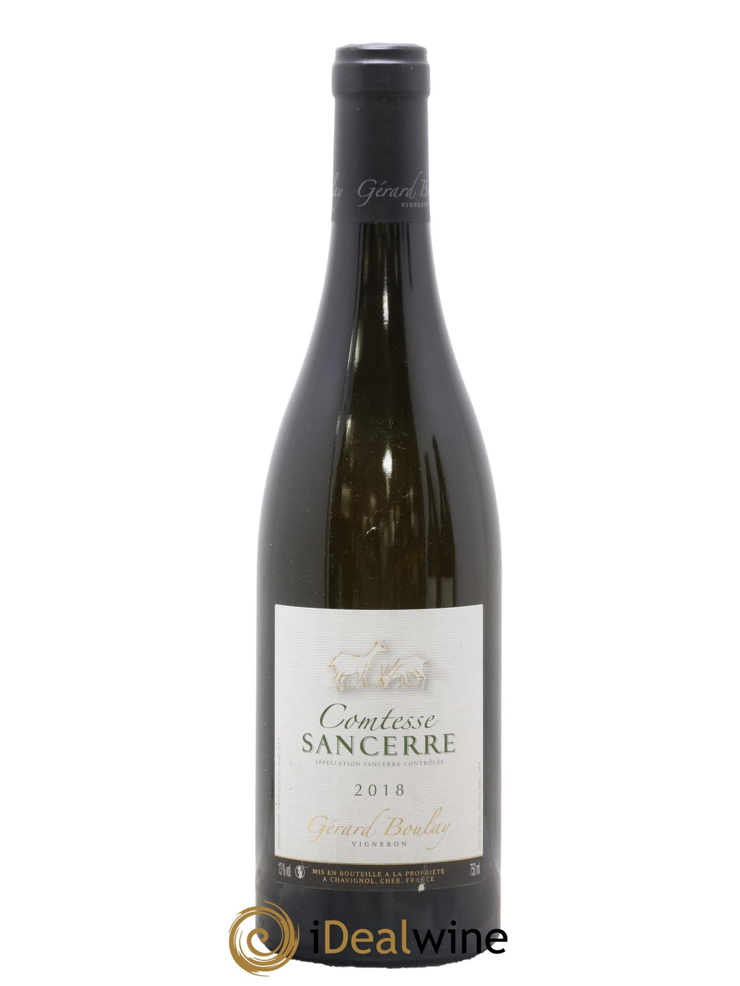 Sancerre Comtesse Gérard Boulay 2018 - Posten von 1 Flasche - 0