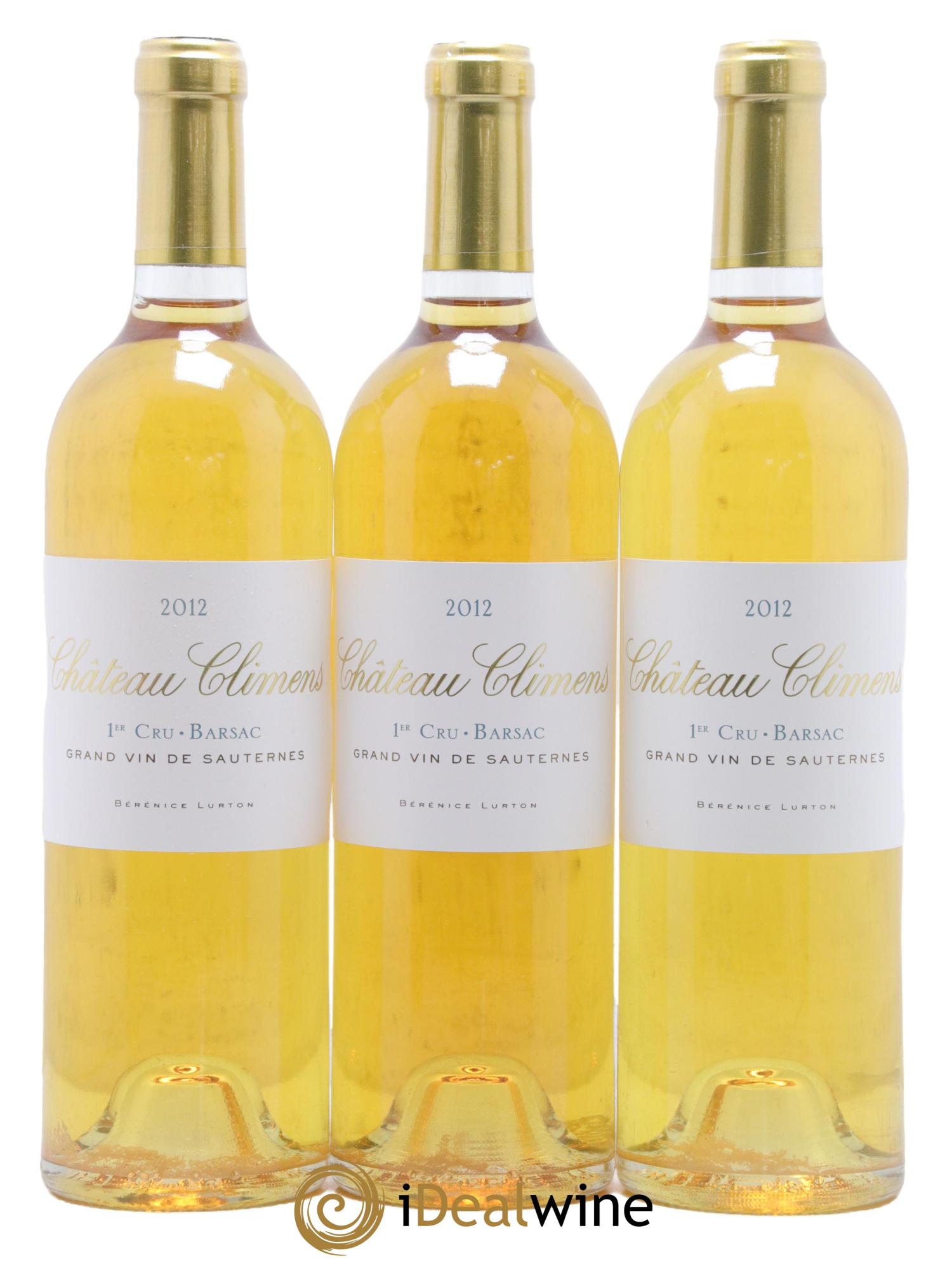 Château Climens 1er Grand Cru Classé 2012 - Lot de 12 bouteilles - 2