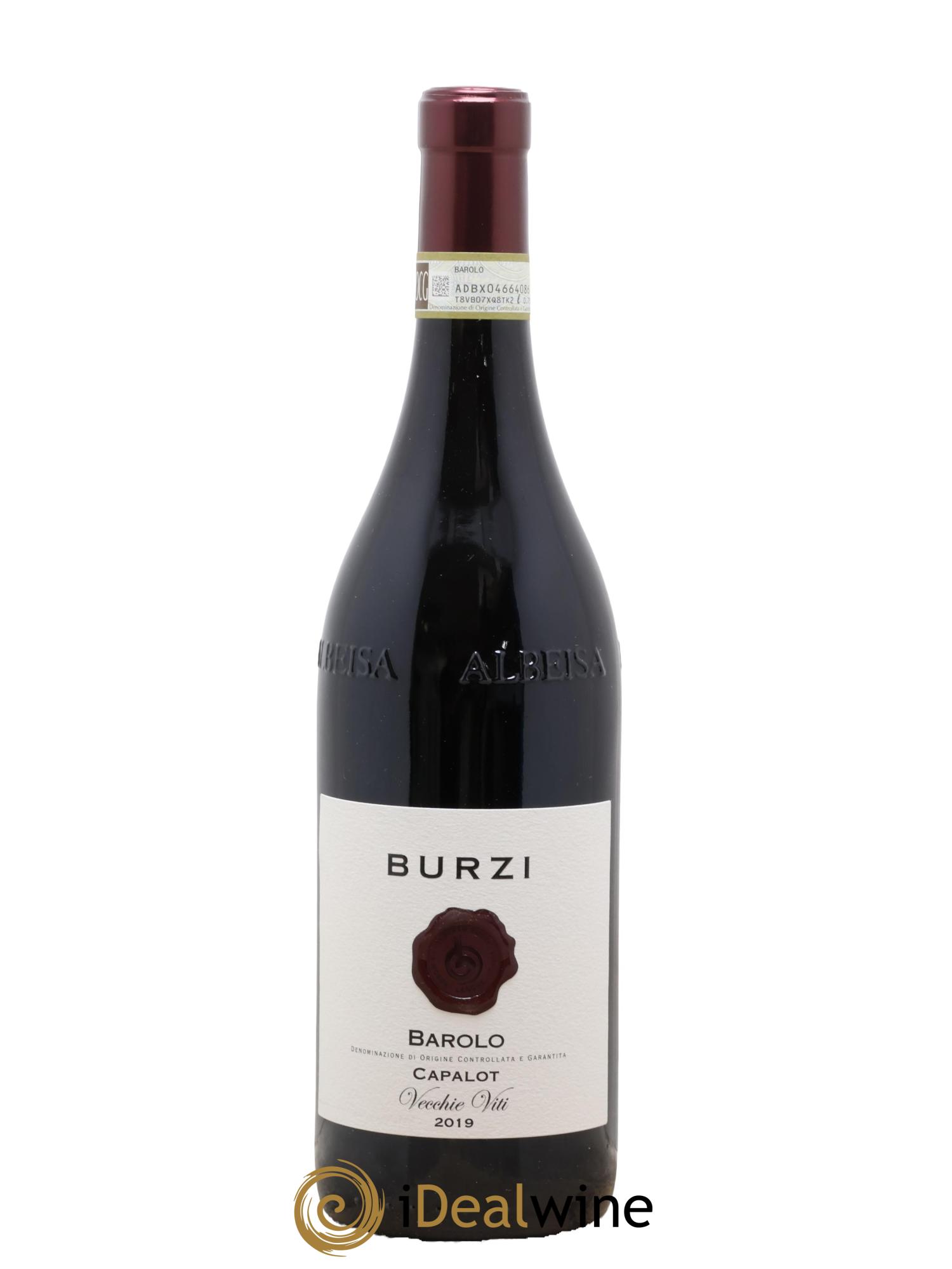 Barolo Capalot Vecchie Viti Alberto Burzi 2019 - Lot de 1 bouteille - 0