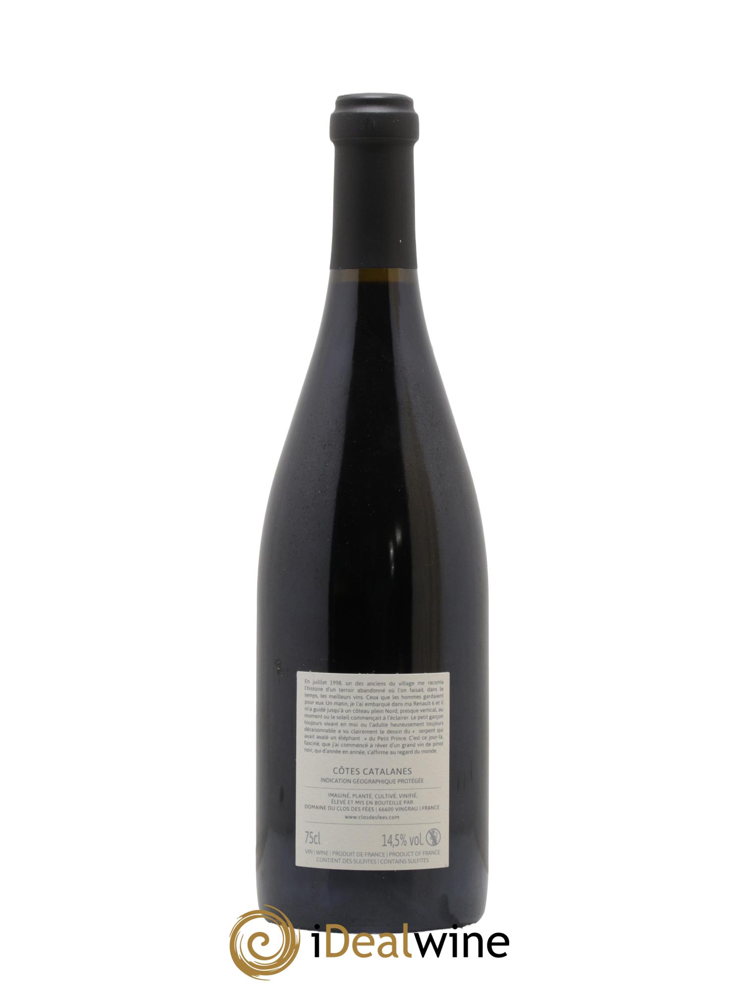 Côtes Catalanes (VDP des Côtes Catalanes) Là où Le Soleil se Lève Clos des Fées Hervé Bizeul 2021 - Lot de 1 bouteille - 2