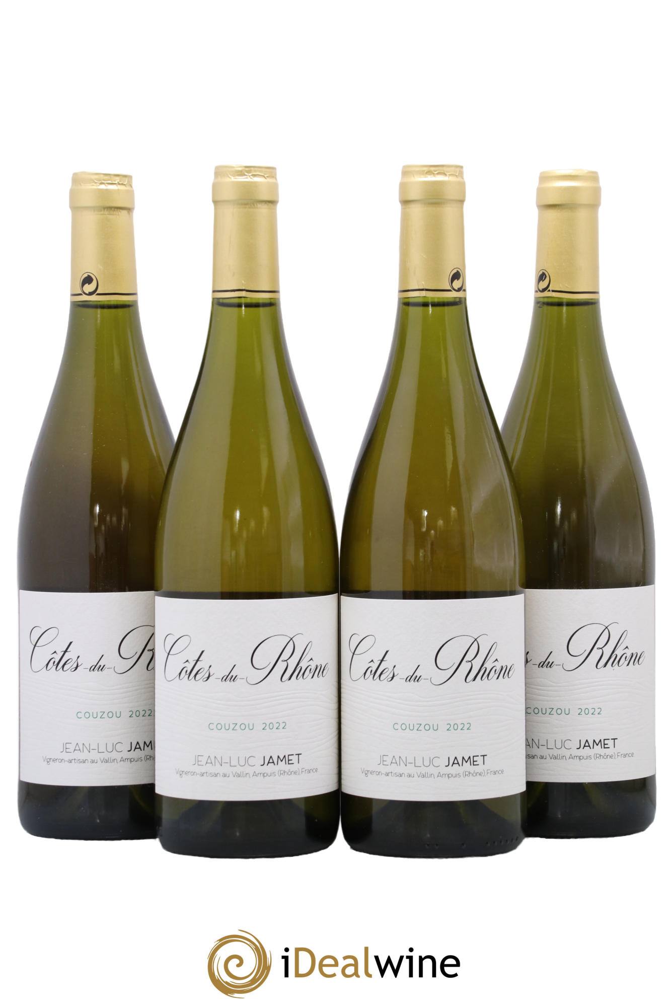 Côtes-du-Rhône Couzou J L.Jamet 2022 - Posten von 4 Flaschen - 0