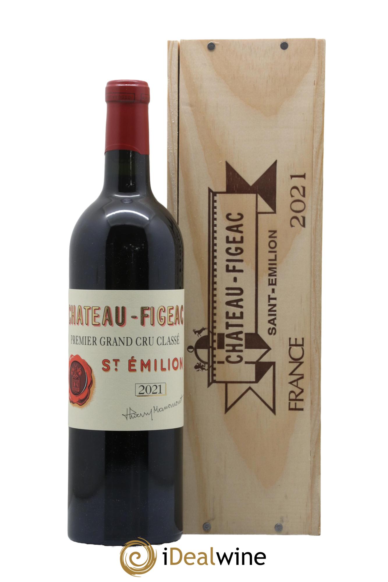 Château Figeac 1er Grand Cru Classé A  2021 - Lot of 1 bottle - 1