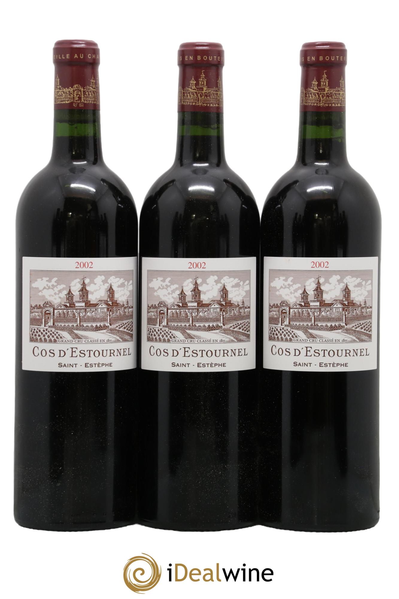 Cos d'Estournel 2ème Grand Cru Classé 2002 - Posten von 12 Flaschen - 3