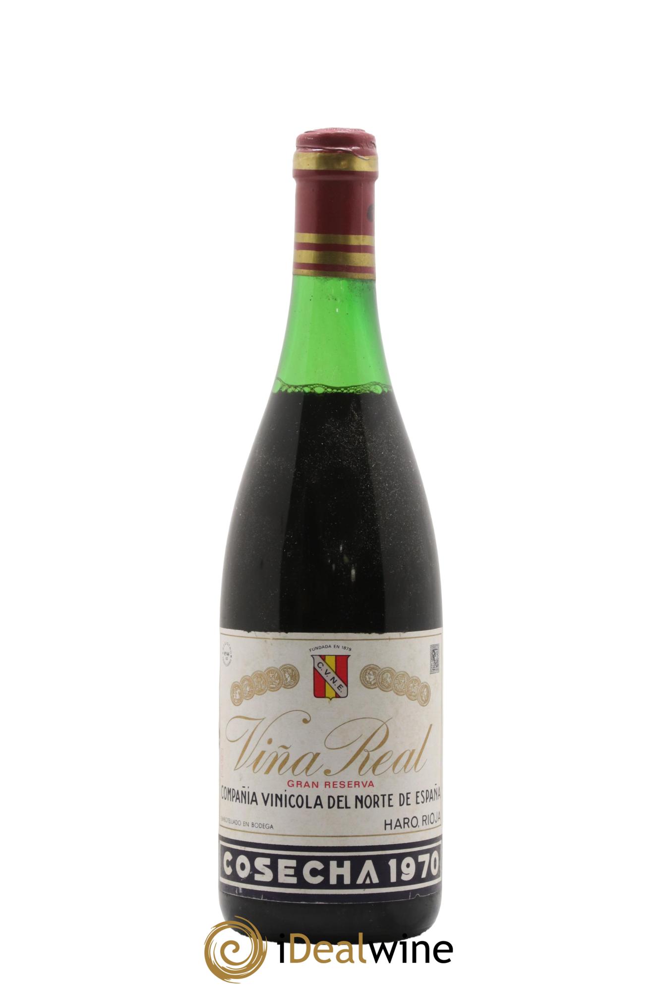 Rioja DOCG Vina Real Gran Reserva Compania Vinicola del Norte de Espana 1970 - Lot of 1 bottle - 0