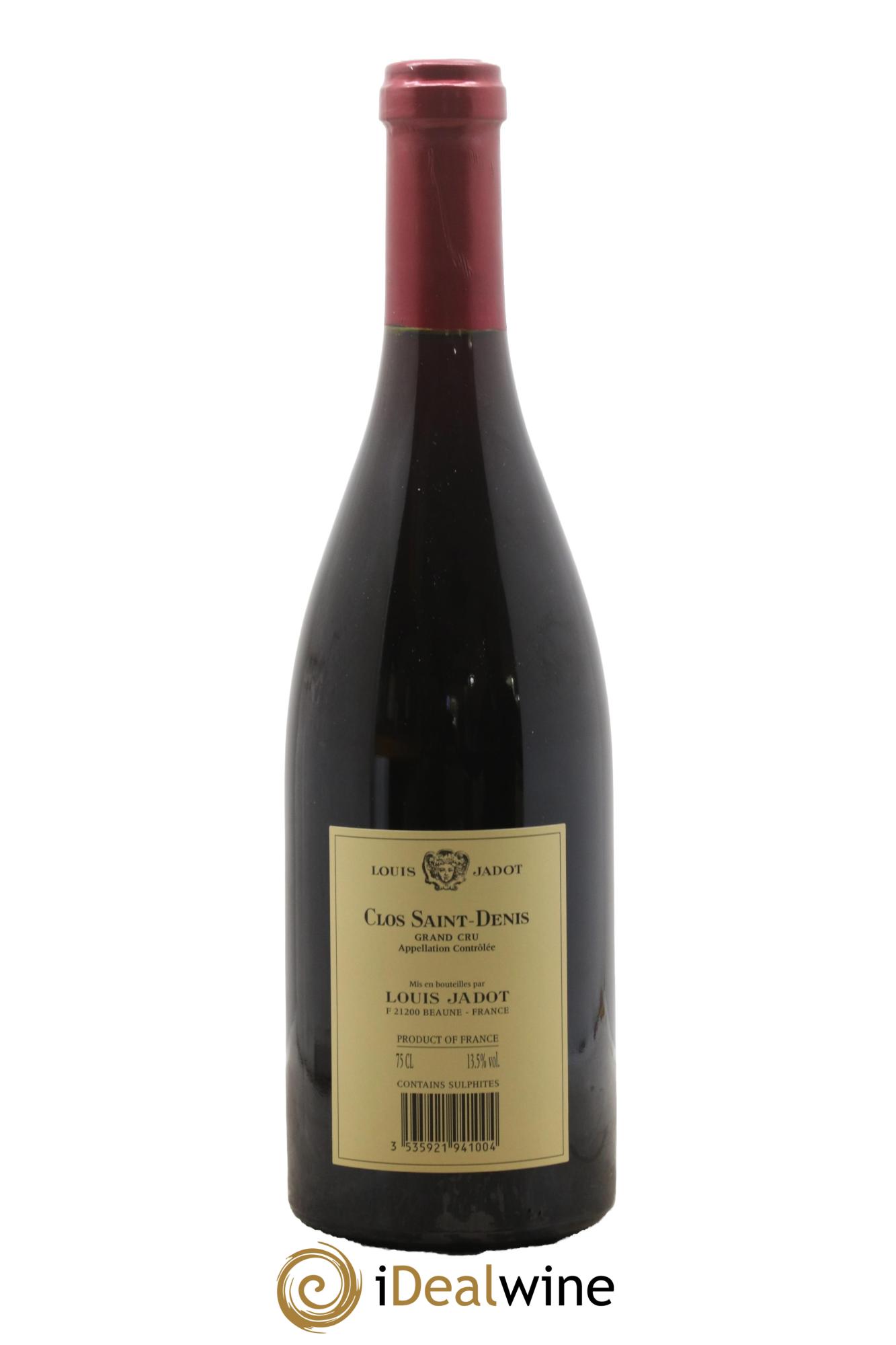 Clos Saint-Denis Grand Cru Maison Louis Jadot 2011 - Lotto di 1 bottiglia - 1