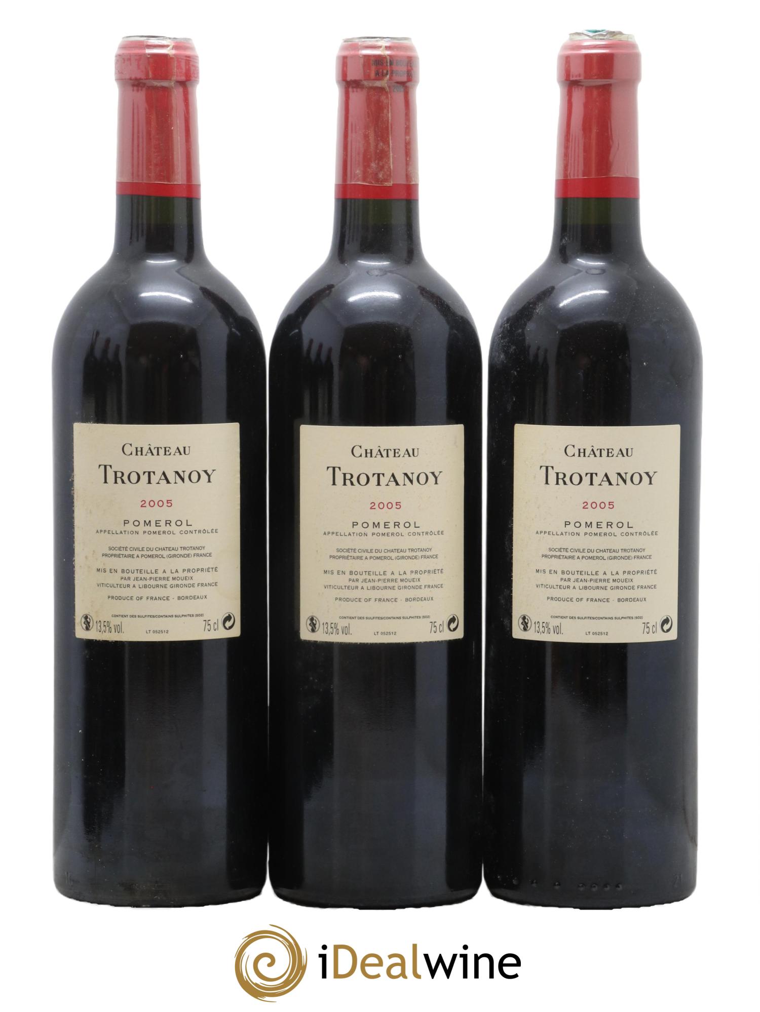 Château Trotanoy  2005 - Lot de 6 bouteilles - 2