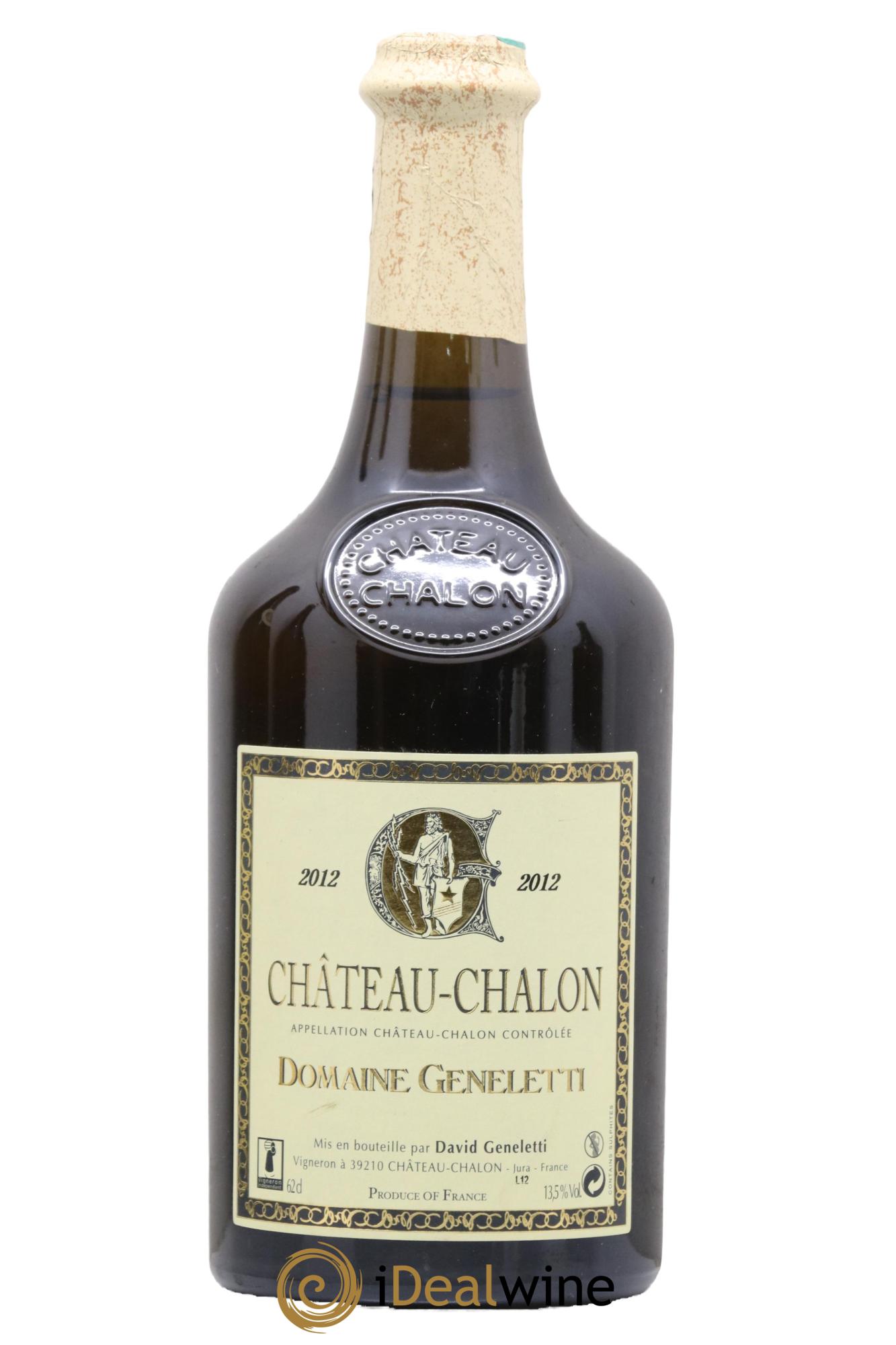 Château-Chalon Domaine Geneletti 2012 - Lot de 1 clavelin - 0
