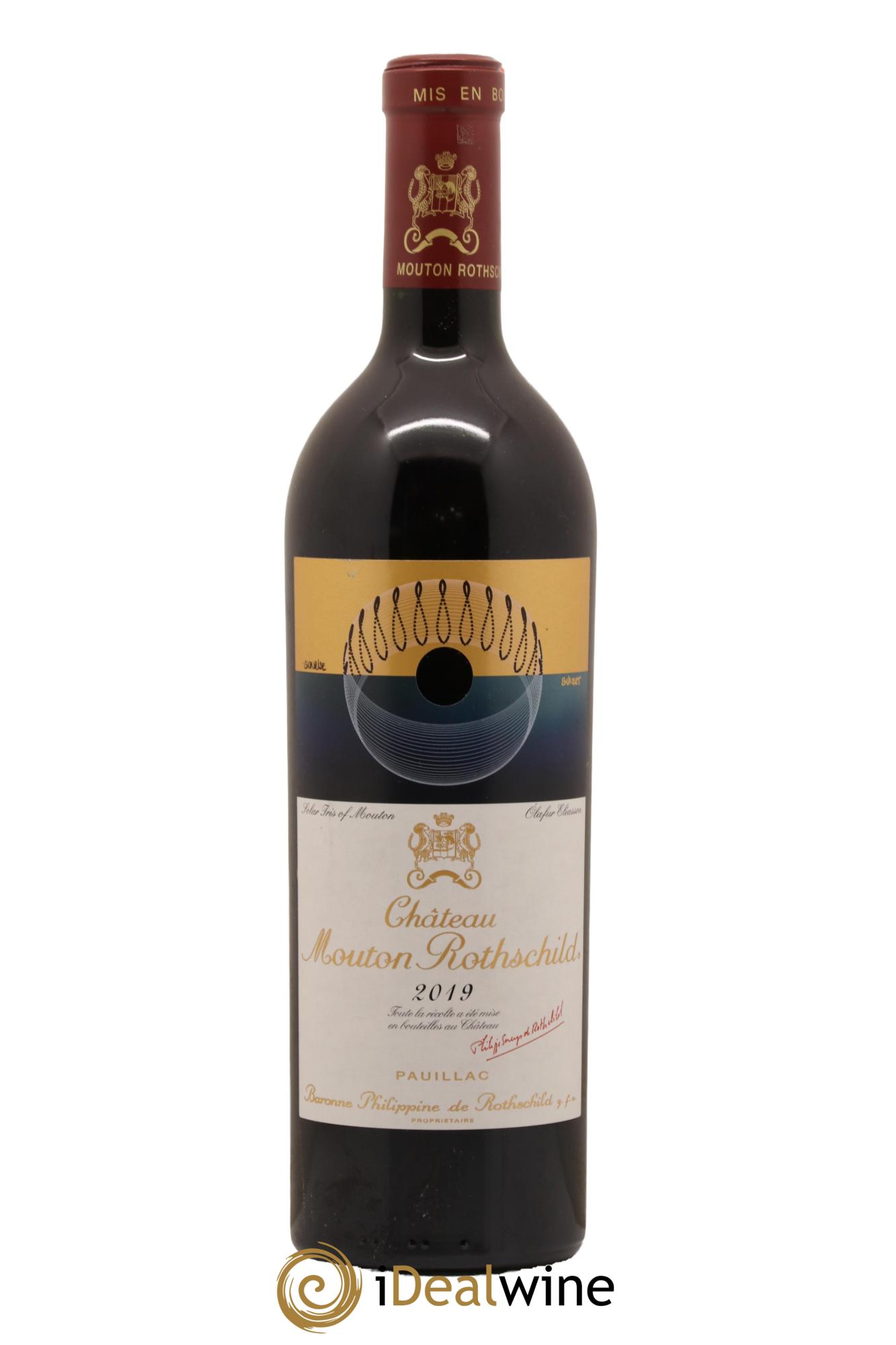 Château Mouton Rothschild 1er Grand Cru Classé 2019 - Lot de 1 bouteille - 0