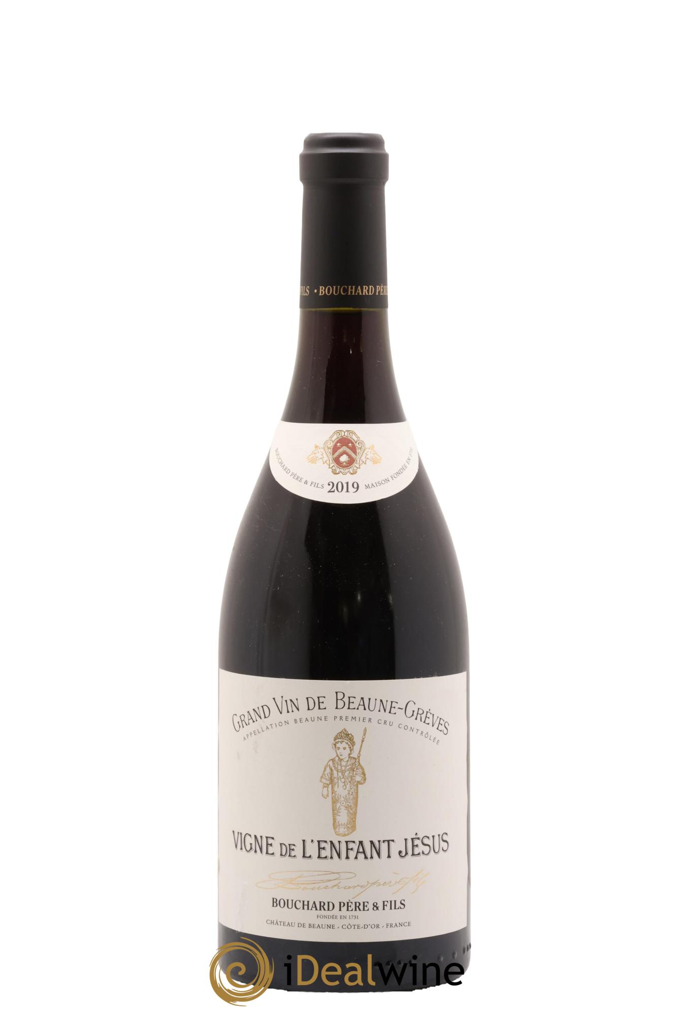 Beaune 1er Cru Grèves - Vigne de l'Enfant Jésus Bouchard Père & Fils 2019 - Lot de 1 bouteille - 0