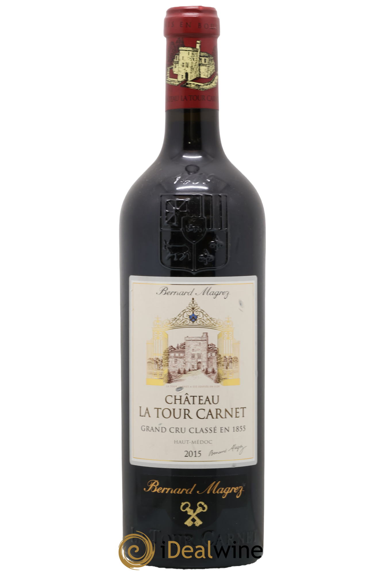 Château la Tour Carnet 4ème Grand Cru Classé 2015 - Lot de 1 bouteille - 0