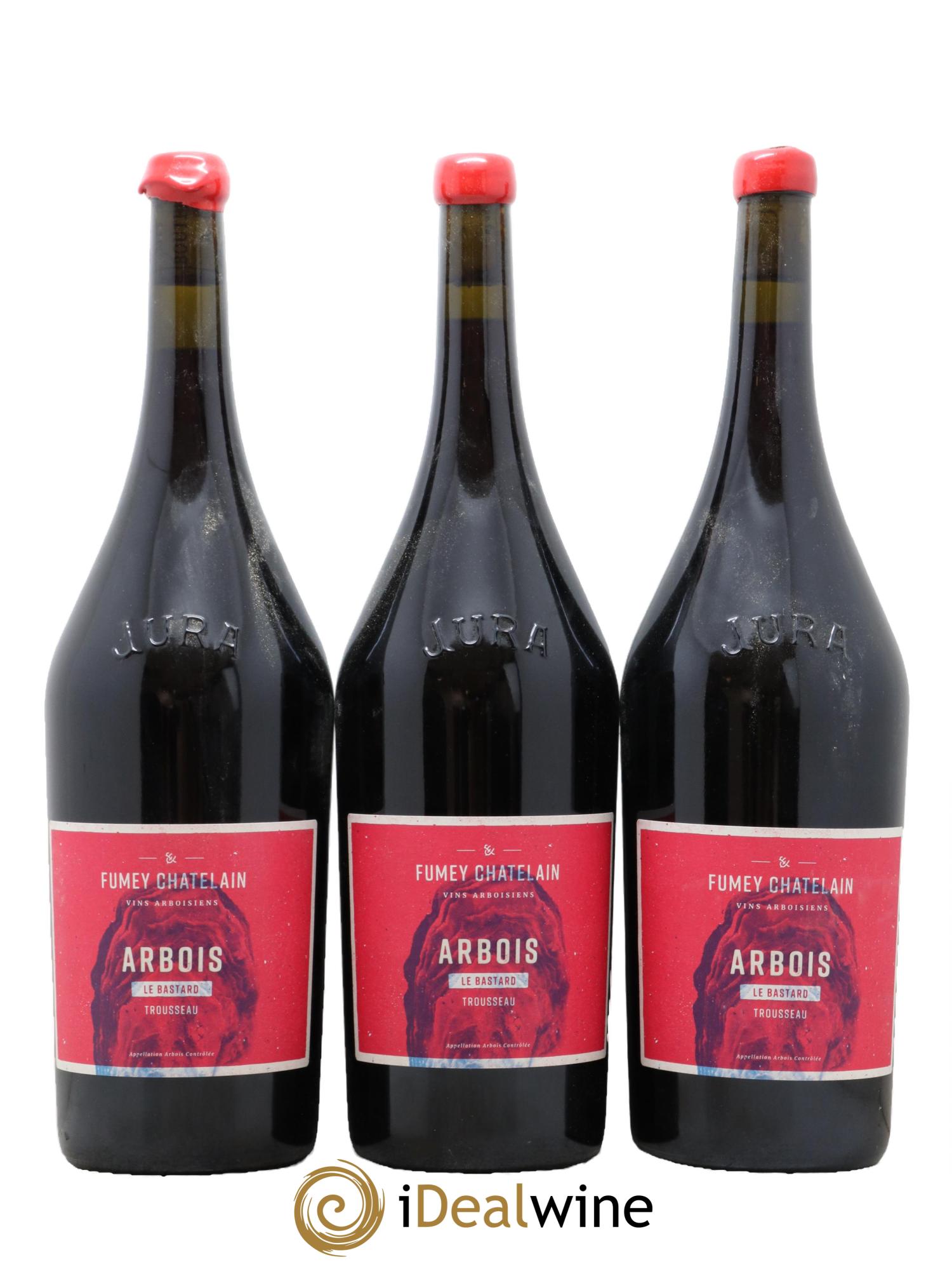 Arbois Trousseau Le Bastard Fumey-Chatelain 2018 - Lot de 3 magnums - 0