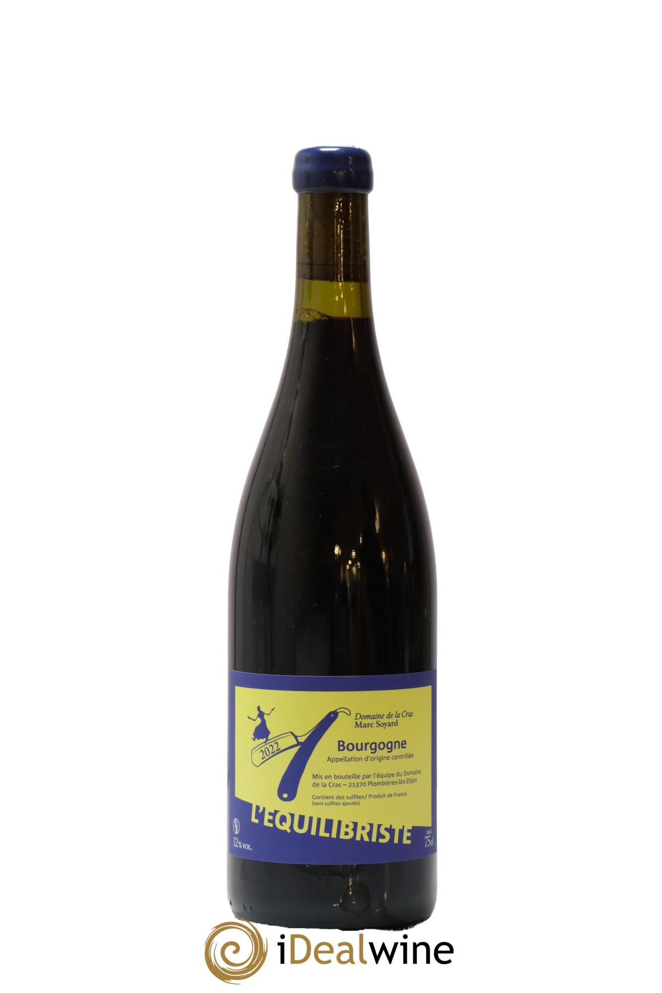 Bourgogne L'équilibriste Domaine de la Cras - Marc Soyard 2022 - Lot de 1 bouteille - 0
