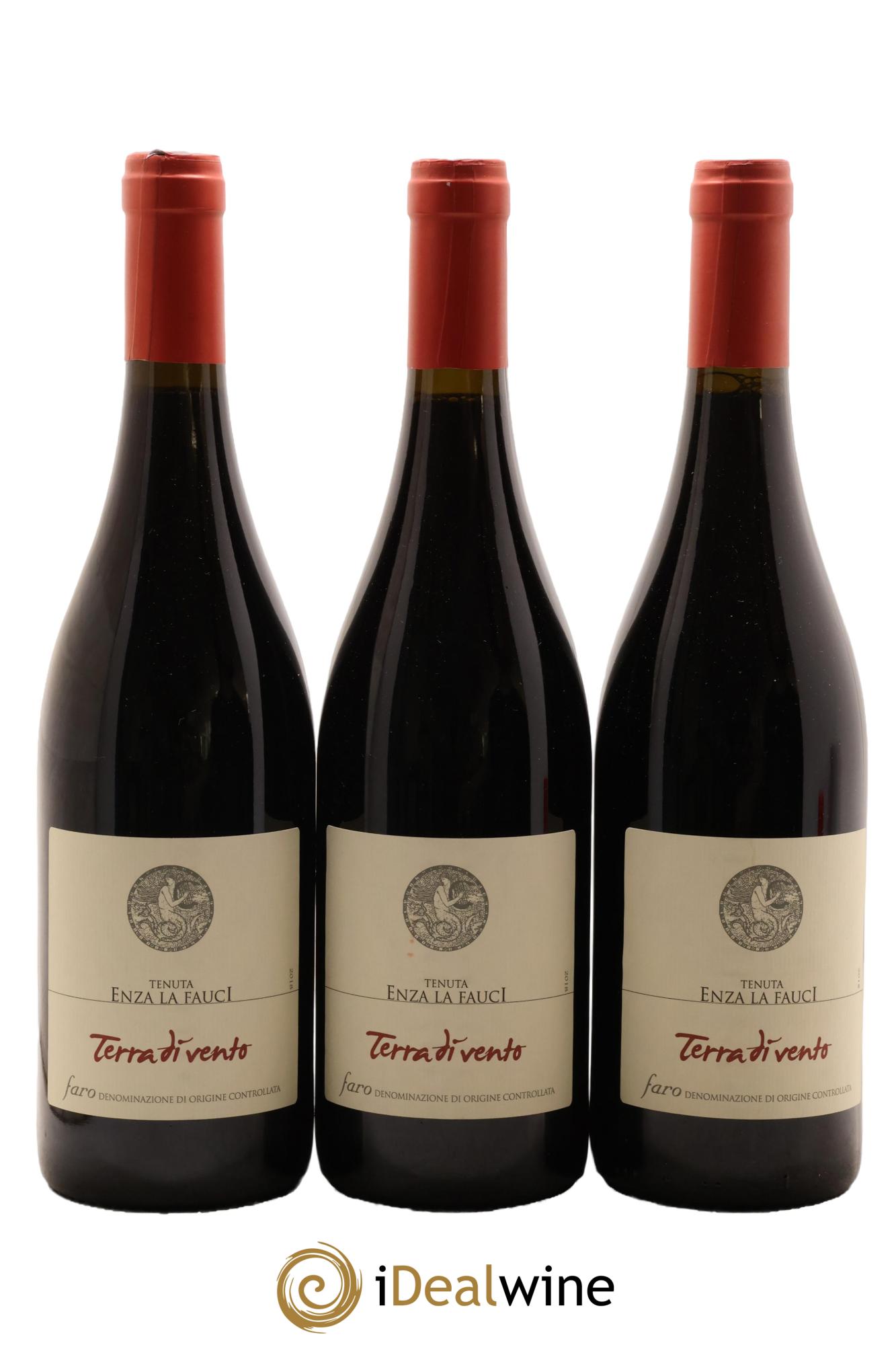Italie Faro DOC Terra di Vento Tenuta Enza la Fauci 2018 - Lot de 3 bouteilles - 0