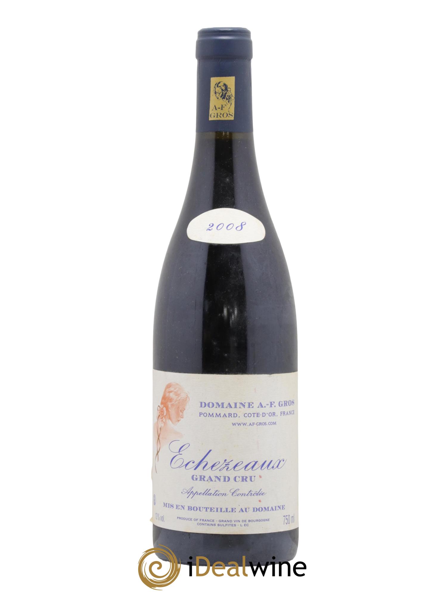 Echezeaux Grand Cru A.-F. Gros 2008 - Lot de 1 bouteille - 0