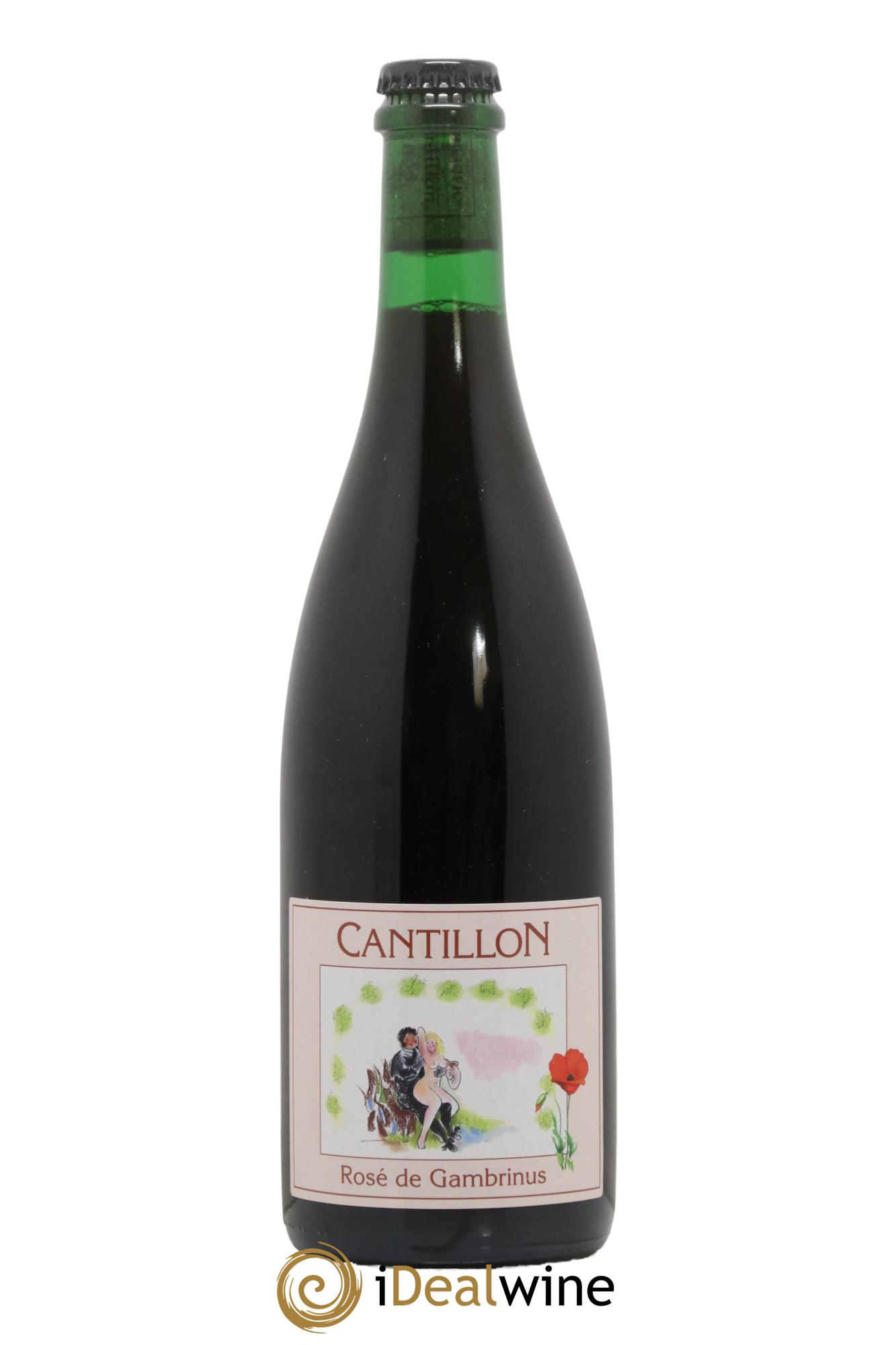 Bière Lambic Rose de Gambrinus Cantillon - Lot de 1 bouteille - 0