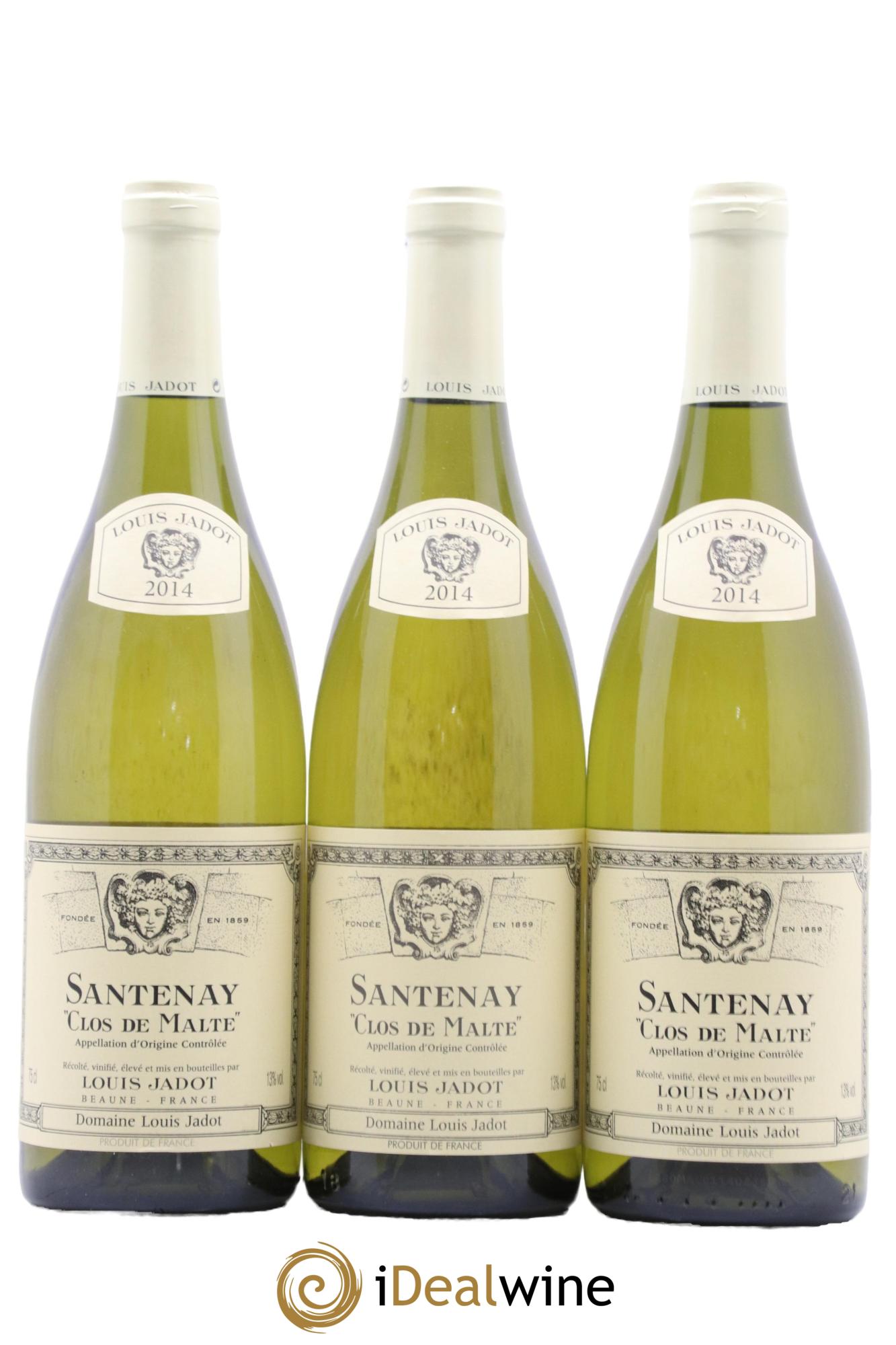 Santenay Clos de Malte Louis Jadot 2014 - Lot de 3 bouteilles - 0