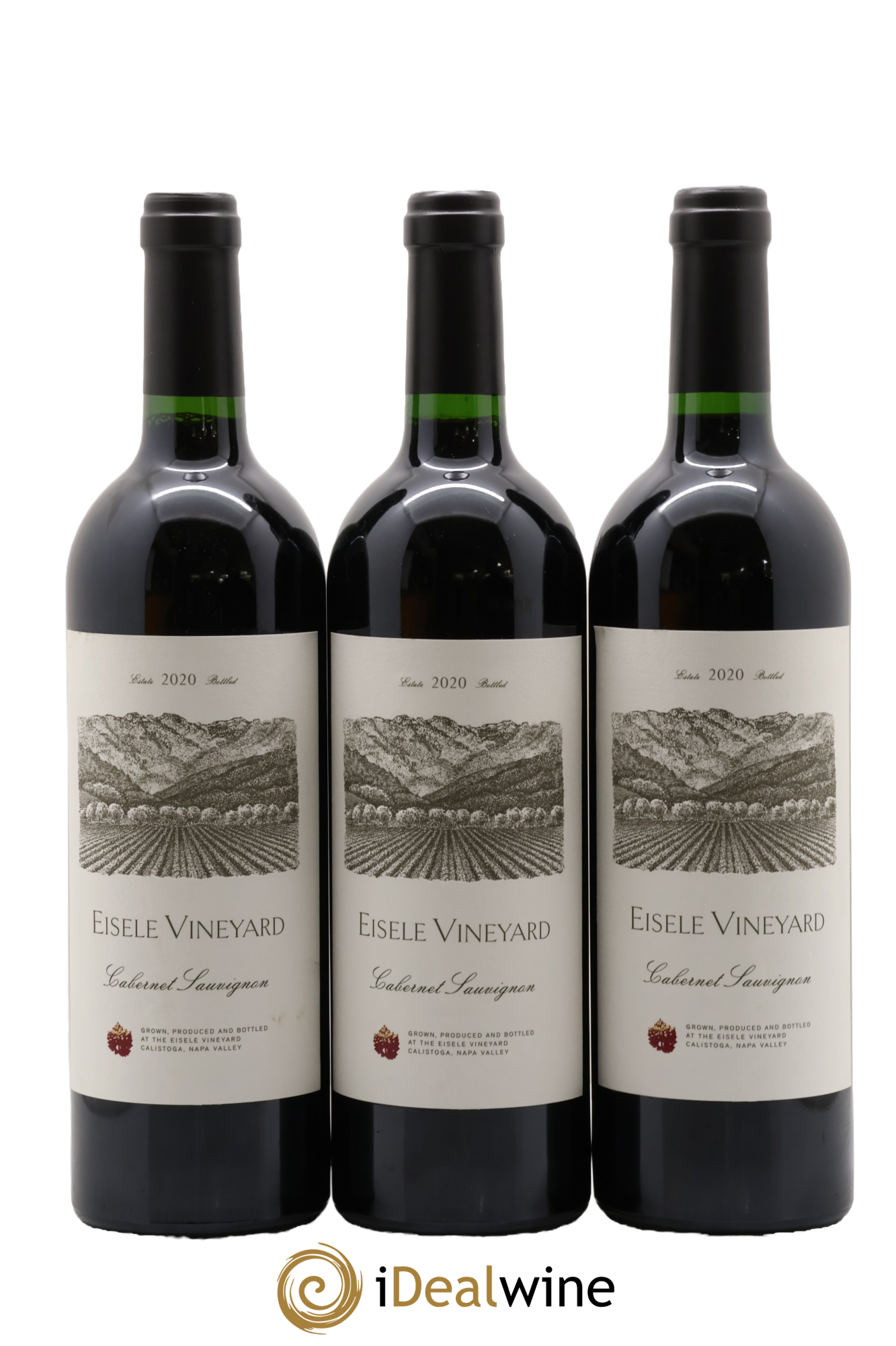 USA Nappa Valley Cabernet Sauvignon Eisele 2020 - Lot of 3 bottles - 0