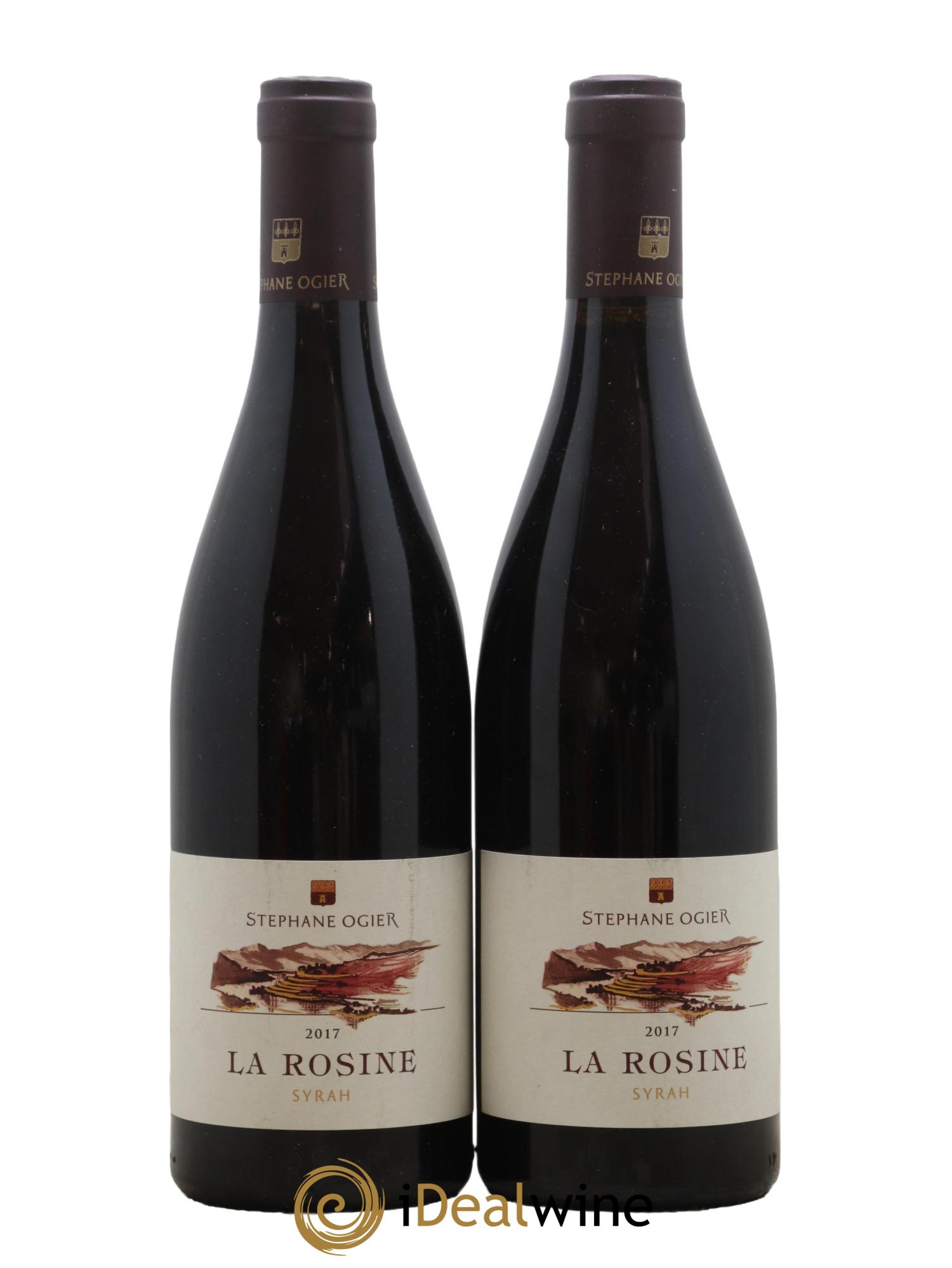IGP Collines Rhodaniennes La Rosine Stéphane Ogier 2017 - Lotto di 2 bottiglie - 0