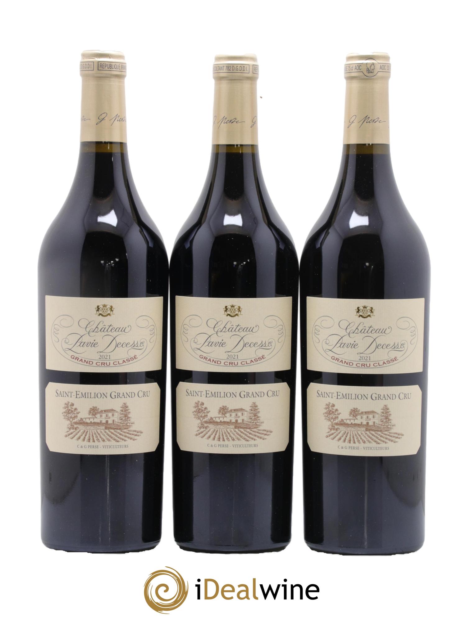 Château Pavie Decesse Grand Cru Classé 2021 - Lot de 6 bouteilles - 1