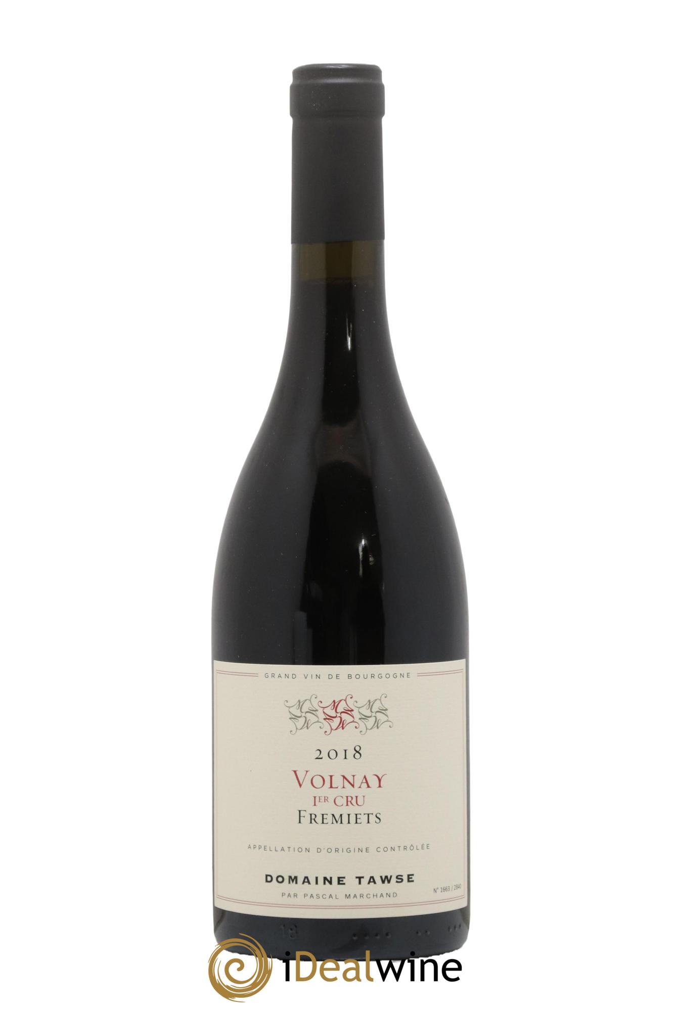 Volnay 1er Cru Les Fremiets Domaine Marchand Tawse 2018 - Lot de 1 bouteille - 0