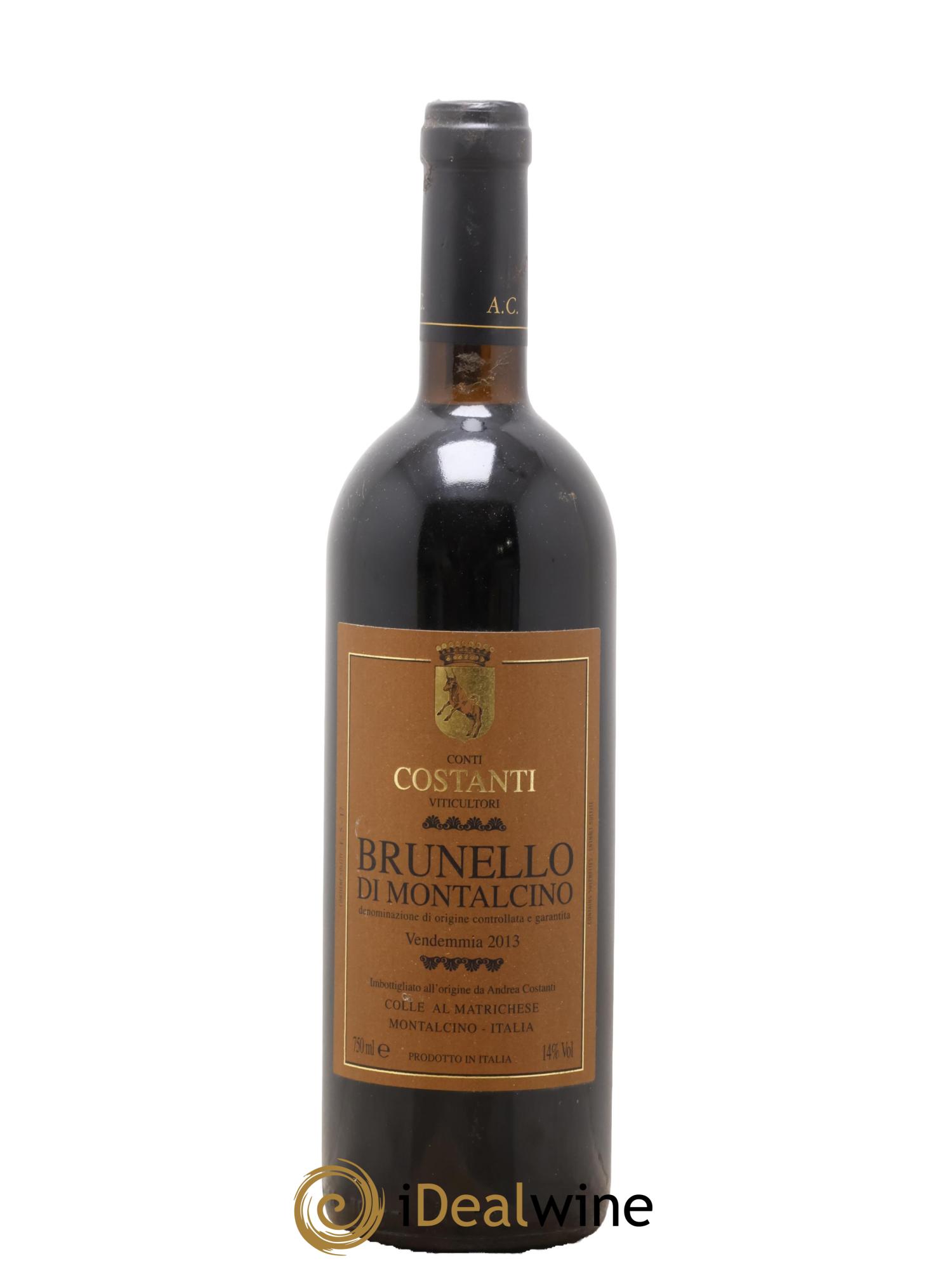 Brunello di Montalcino DOCG Conti Costanti 2013 - Lot de 1 bouteille - 0