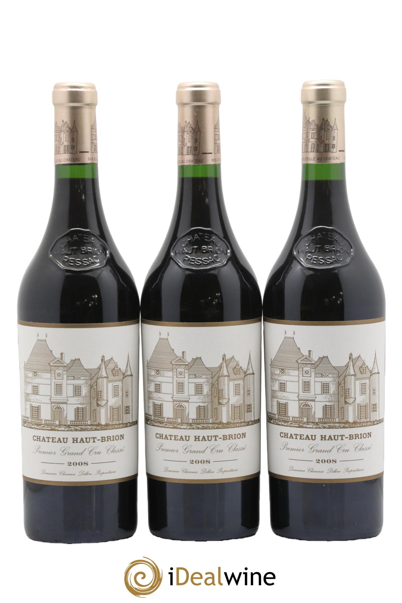 Château Haut Brion 1er Grand Cru Classé 2008 - Lot de 12 bouteilles - 7