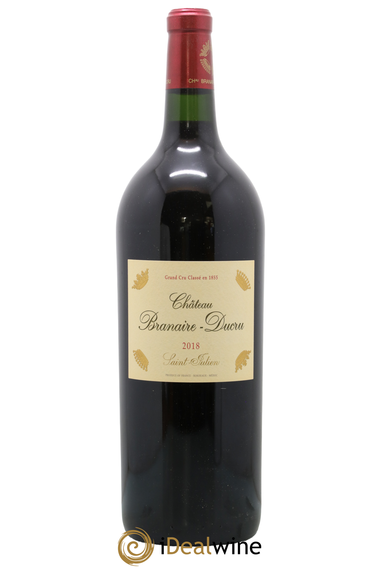 Château Branaire Ducru 4ème Grand Cru Classé 2018 - Lot of 1 magnum - 0