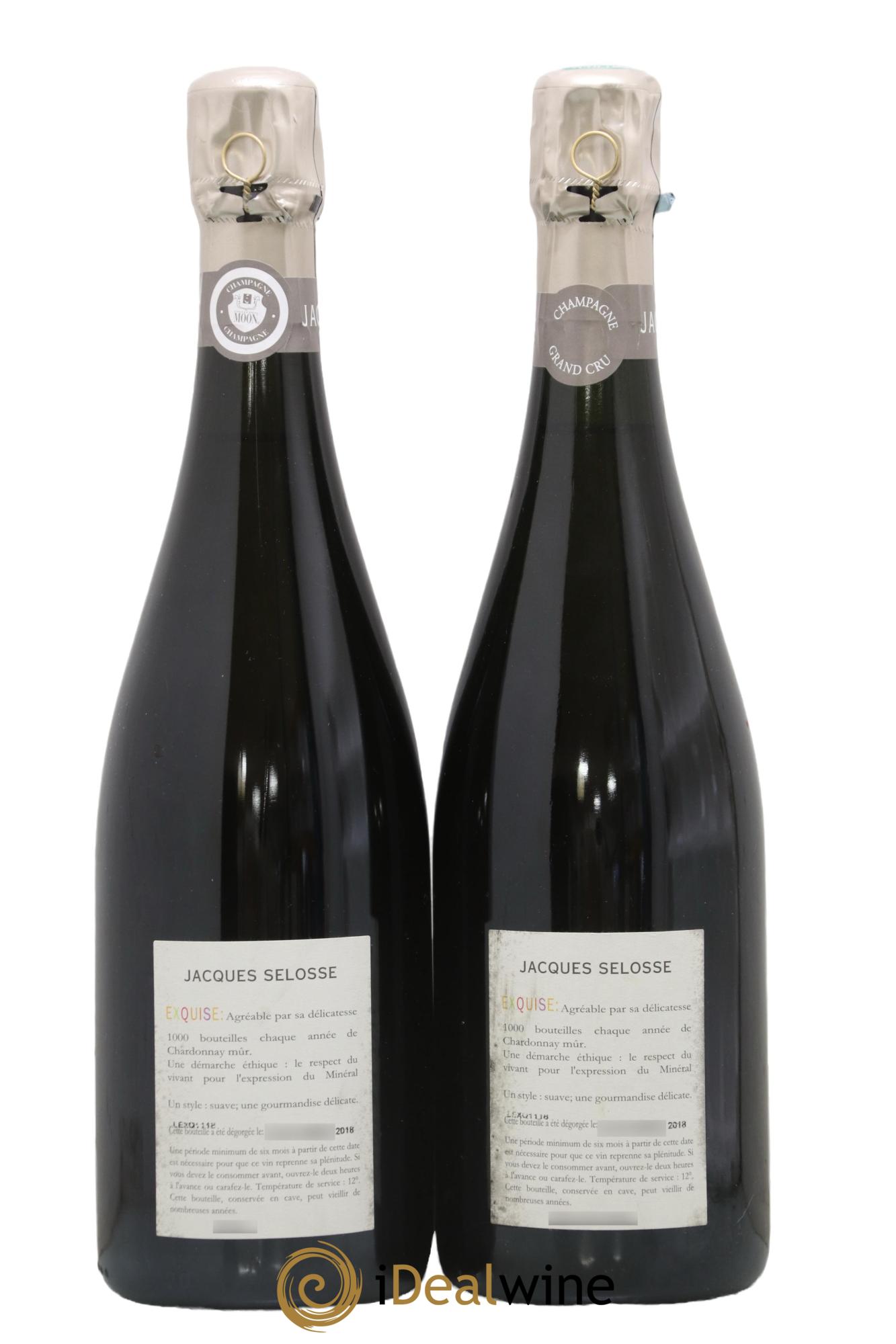 Exquise NV Jacques Selosse - Lot de 2 bouteilles - 1