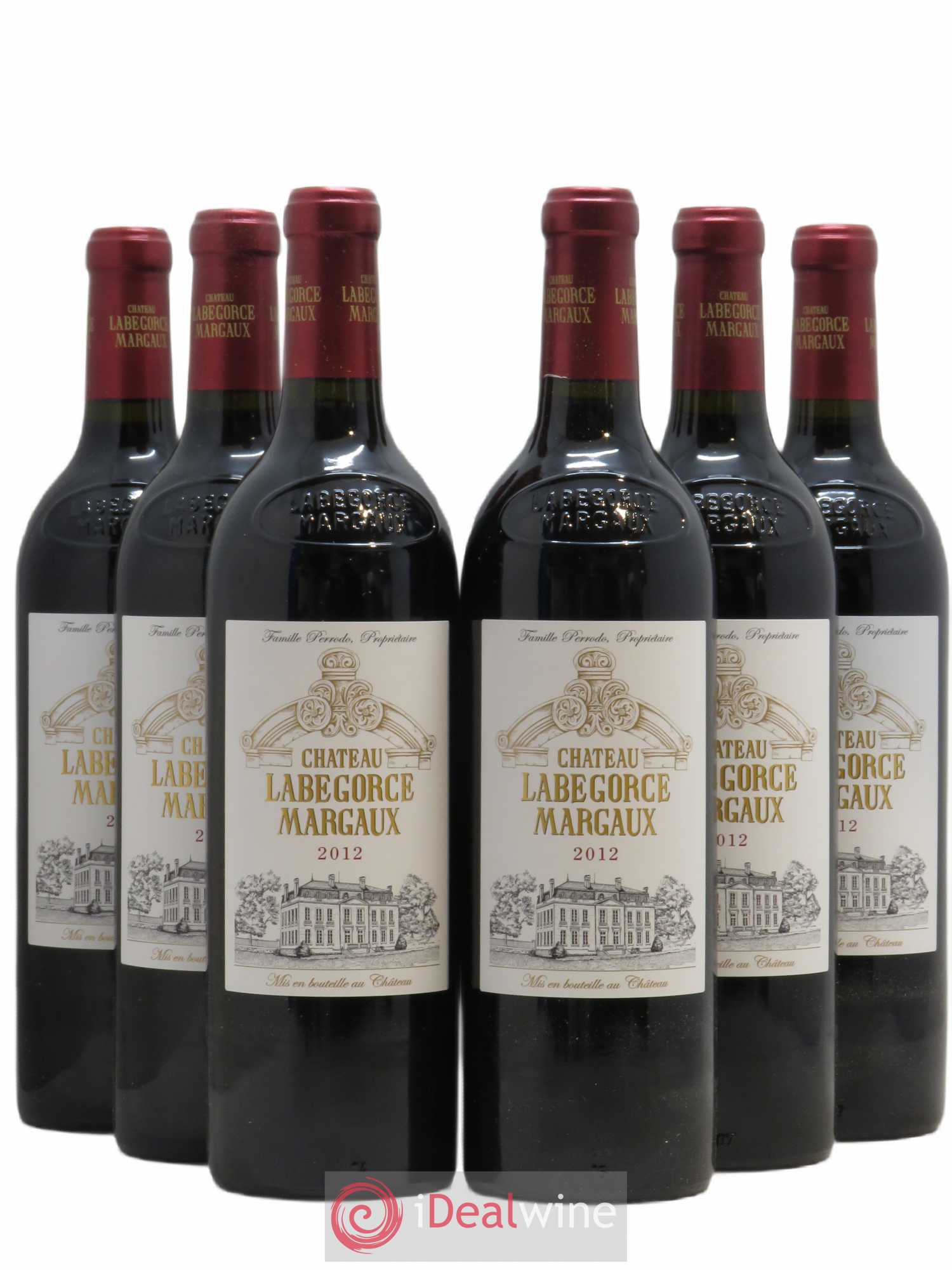 Château Labegorce Cru Bourgeois 2012 - Lotto di 6 bottiglie - 0