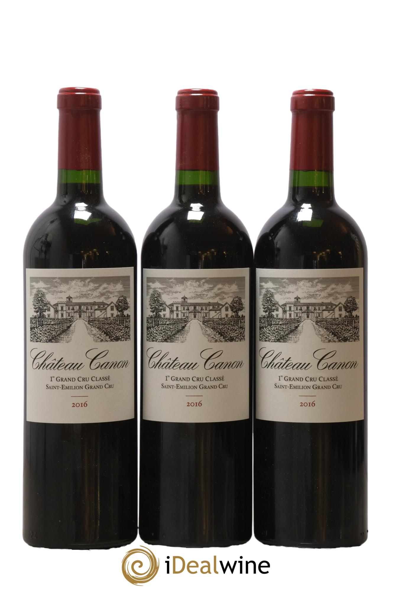 Château Canon 1er Grand Cru Classé B 2016 - Lot de 6 bouteilles - 2