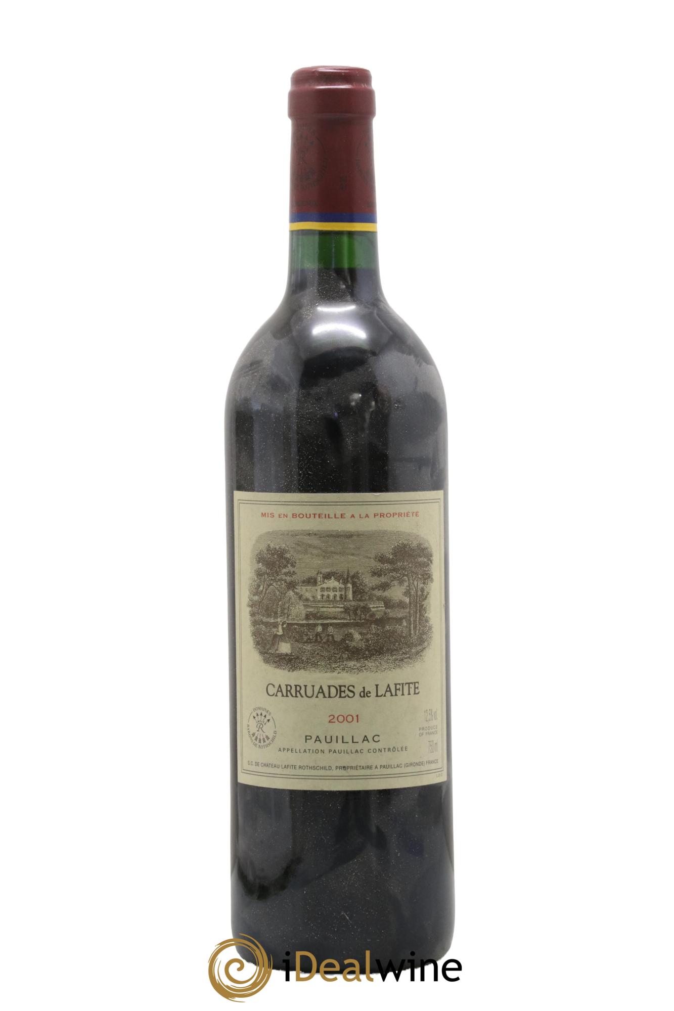 Carruades de Lafite Rothschild Second Vin 2001 - Lot de 1 bouteille - 0