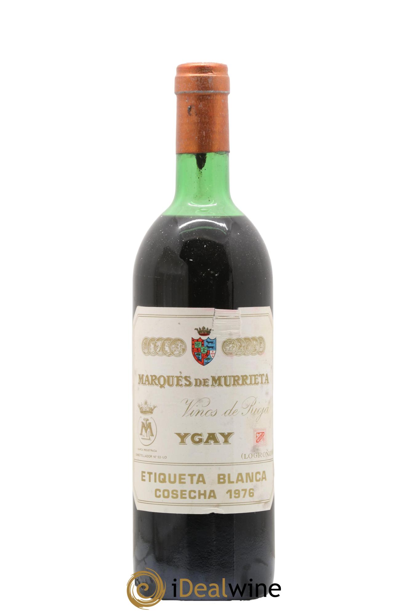 Rioja DOCA Castillo Ygay Marqués de Murrieta 1976 - Lot of 1 bottle - 0