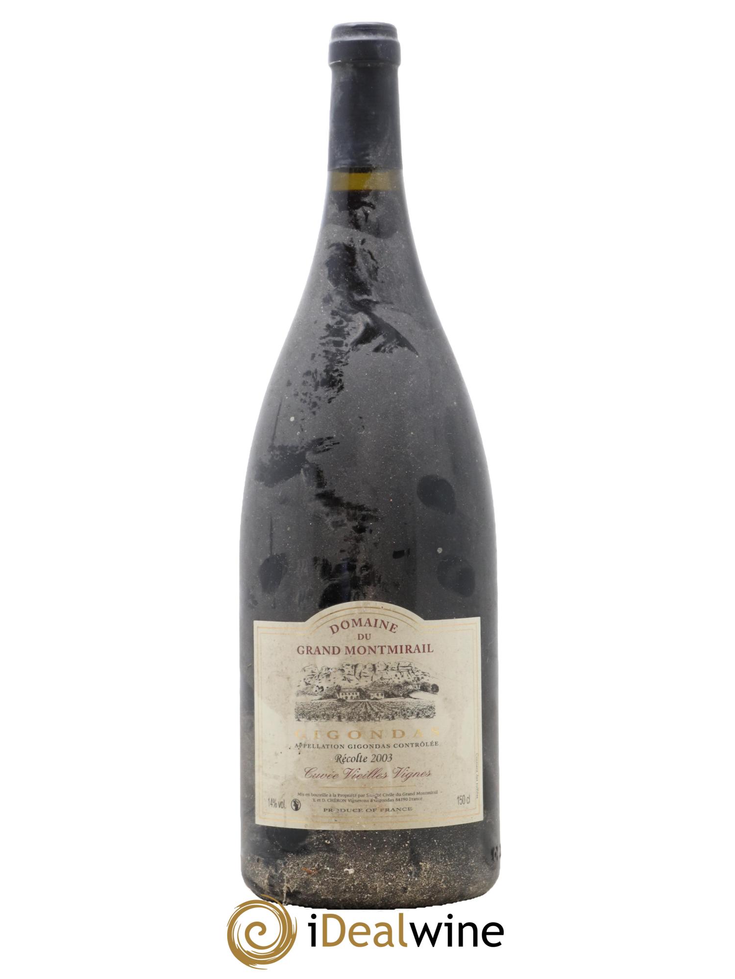 Gigondas Vieilles Vignes Domaine De Grand Montmirail 2003 - Lot de 1 magnum - 0