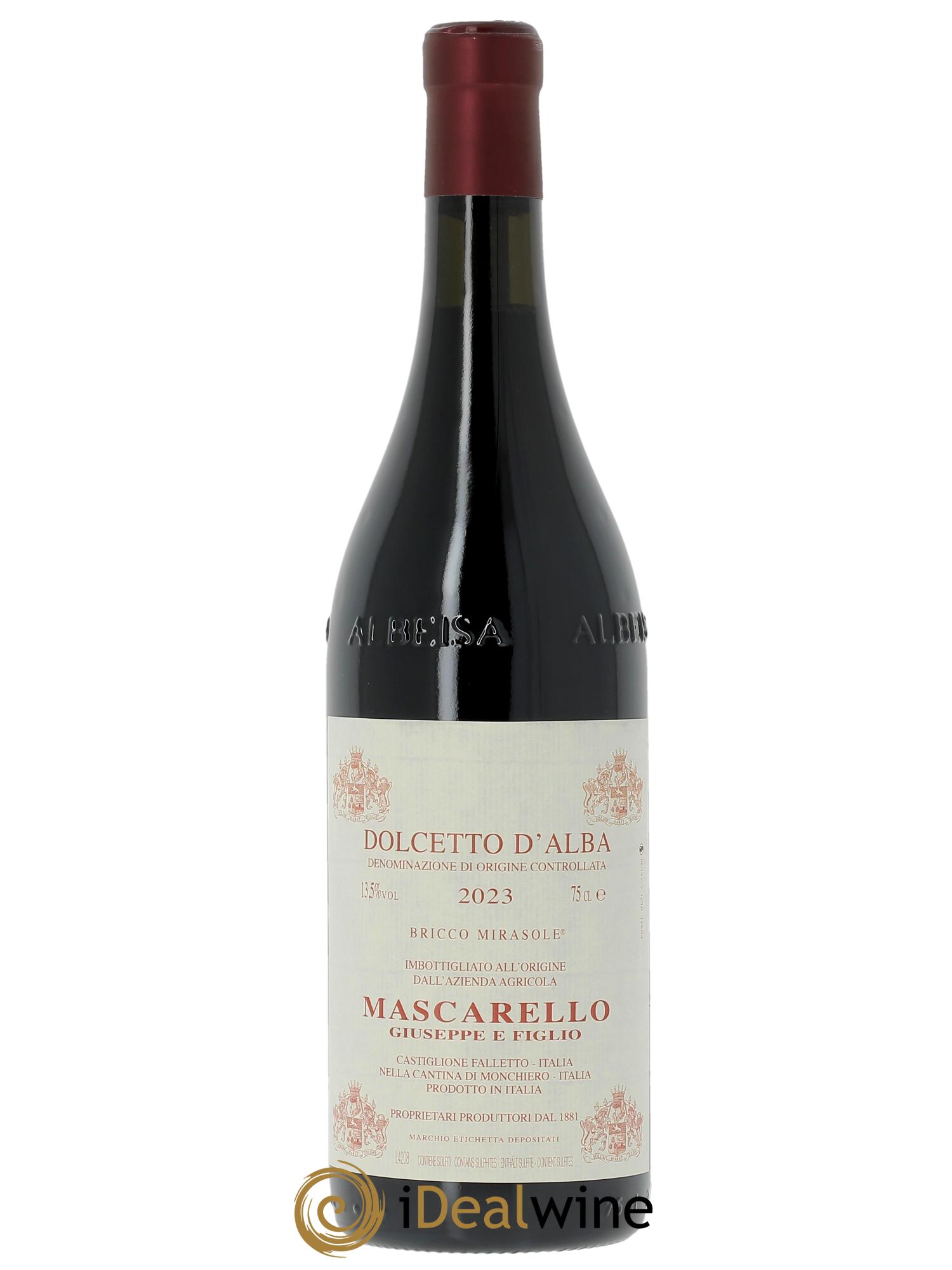 Dolcetto d'Alba DOC Vigna Bricco Mirasole Giuseppe Mascarello  2023 - Lot of 1 bottle - 0