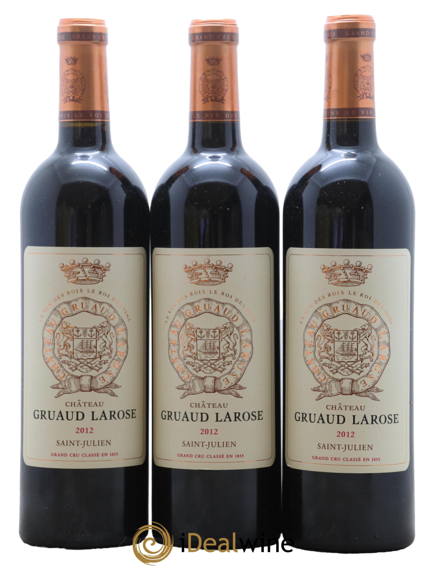 Château Gruaud Larose 2ème Grand Cru Classé 2012 - Lot de 6 bouteilles - 1