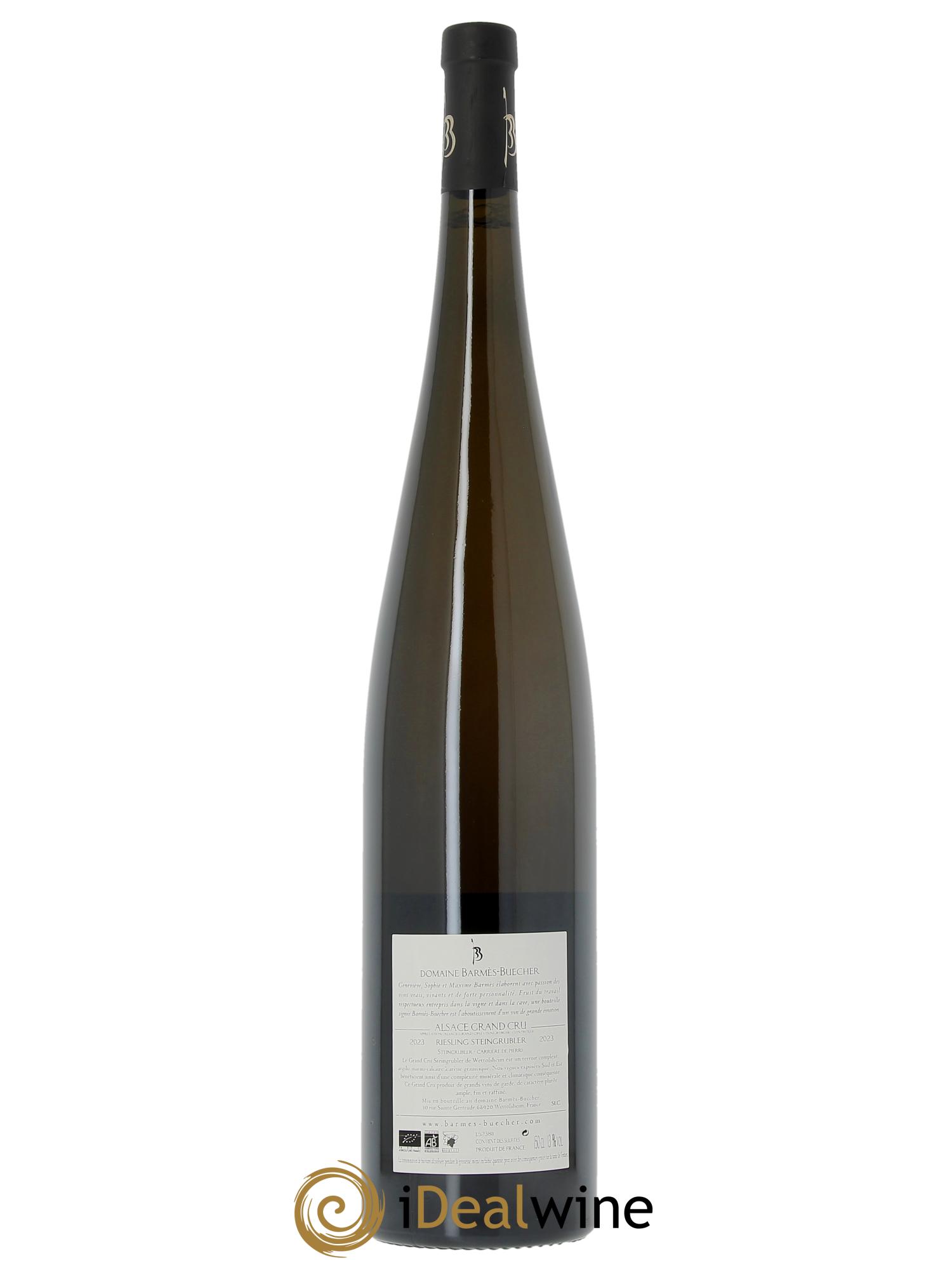 Alsace Riesling Grand Cru Steingrübler Barmes-Buecher  2023 - Lot de 1 magnum - 1