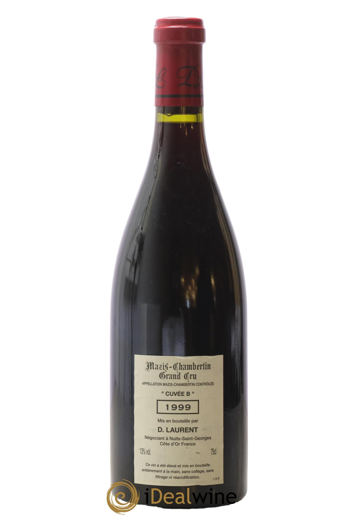 Mazis-Chambertin Grand Cru Cuvée B Dominique Laurent 1999 - Posten von 1 Flasche - 1